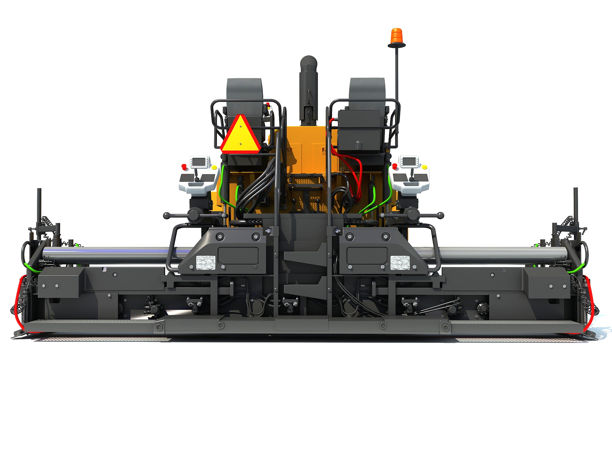 Asphalt Paver 3D Model