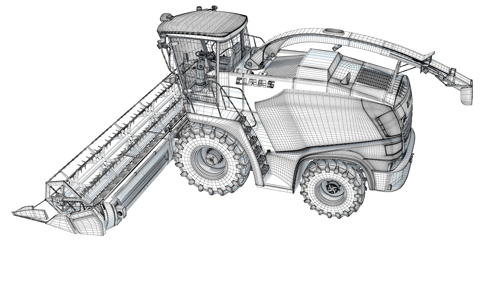 Claas Jaguar Combine Harvester