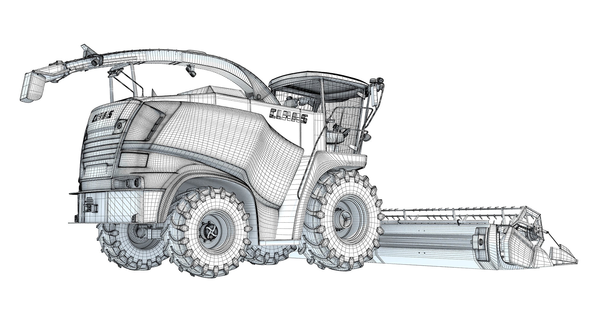 Claas Jaguar Combine Harvester