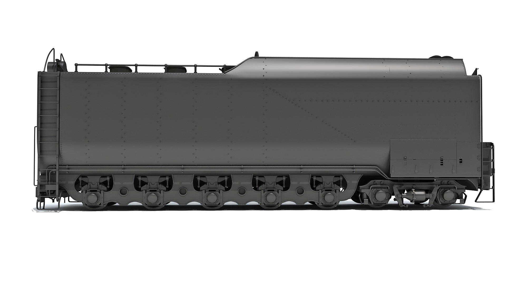 Steam Train Coal Tender Car