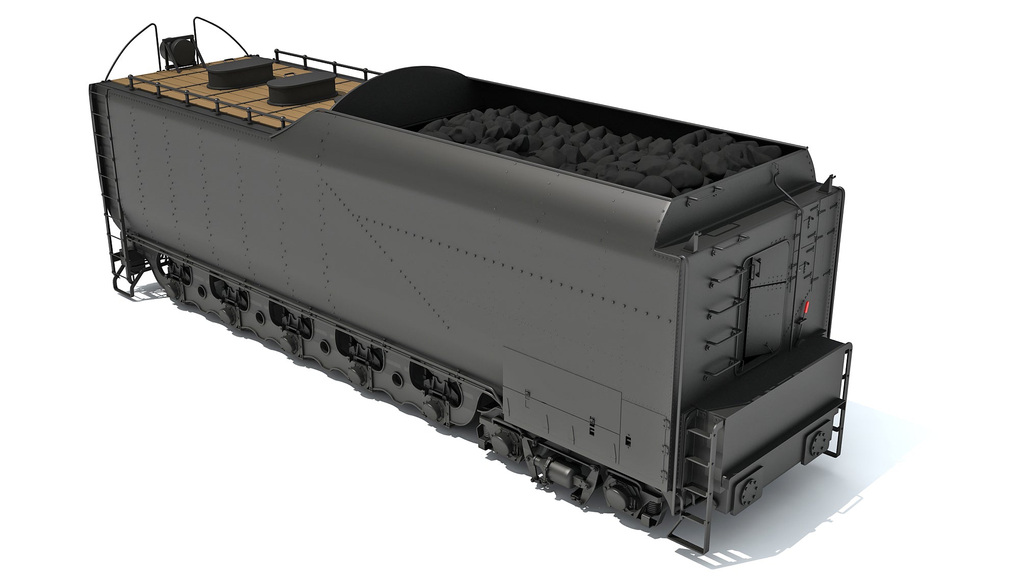 Steam Train Coal Tender Car