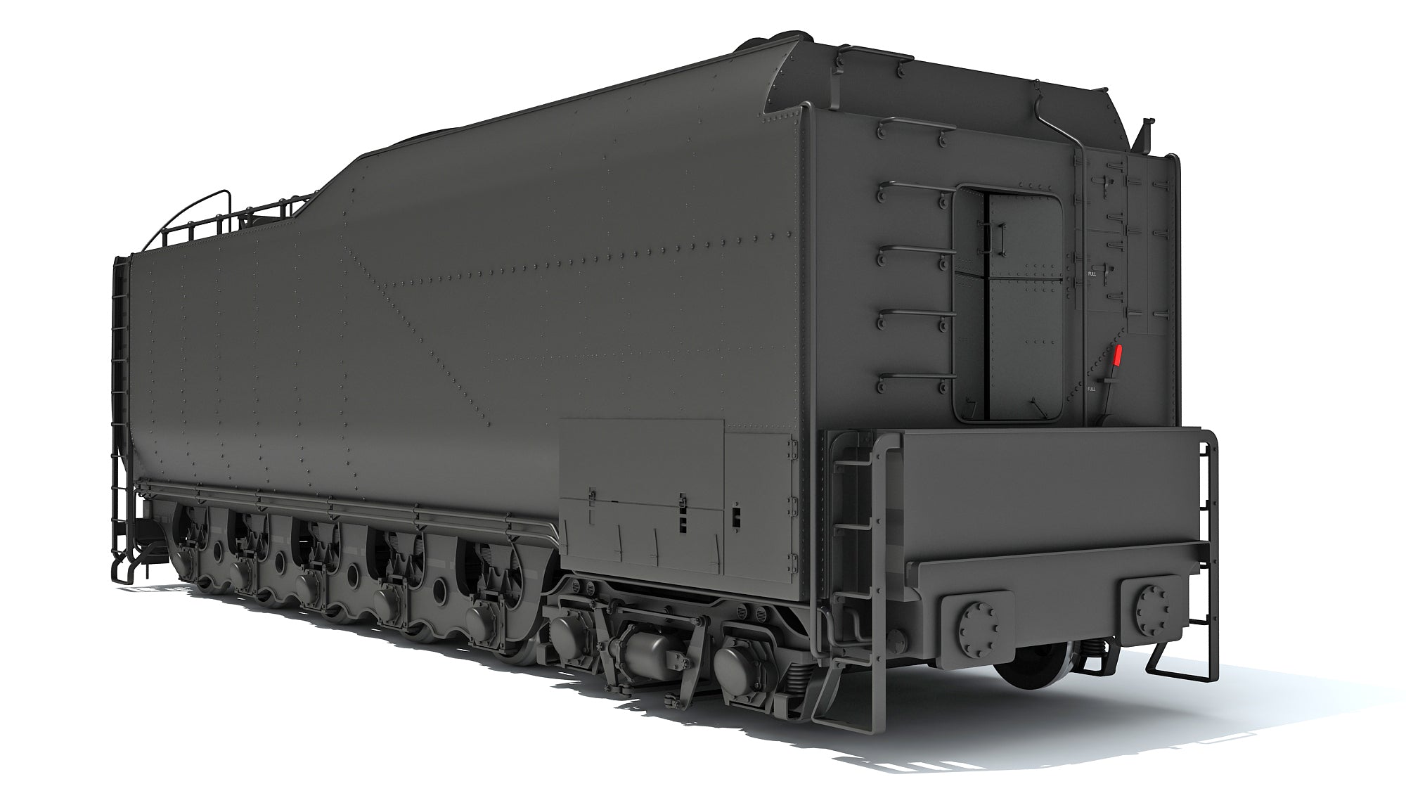Steam Train Coal Tender Car