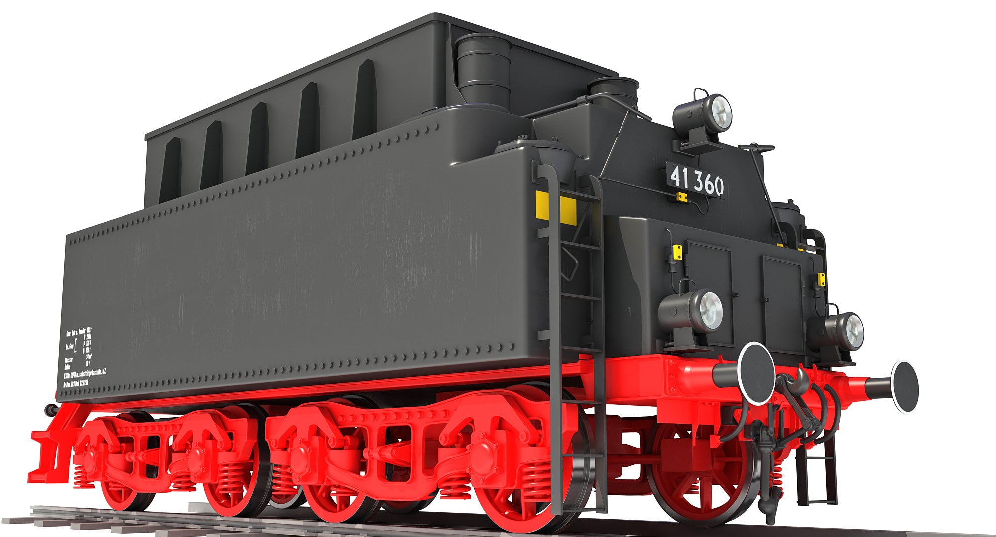 3D Models Coal Tender