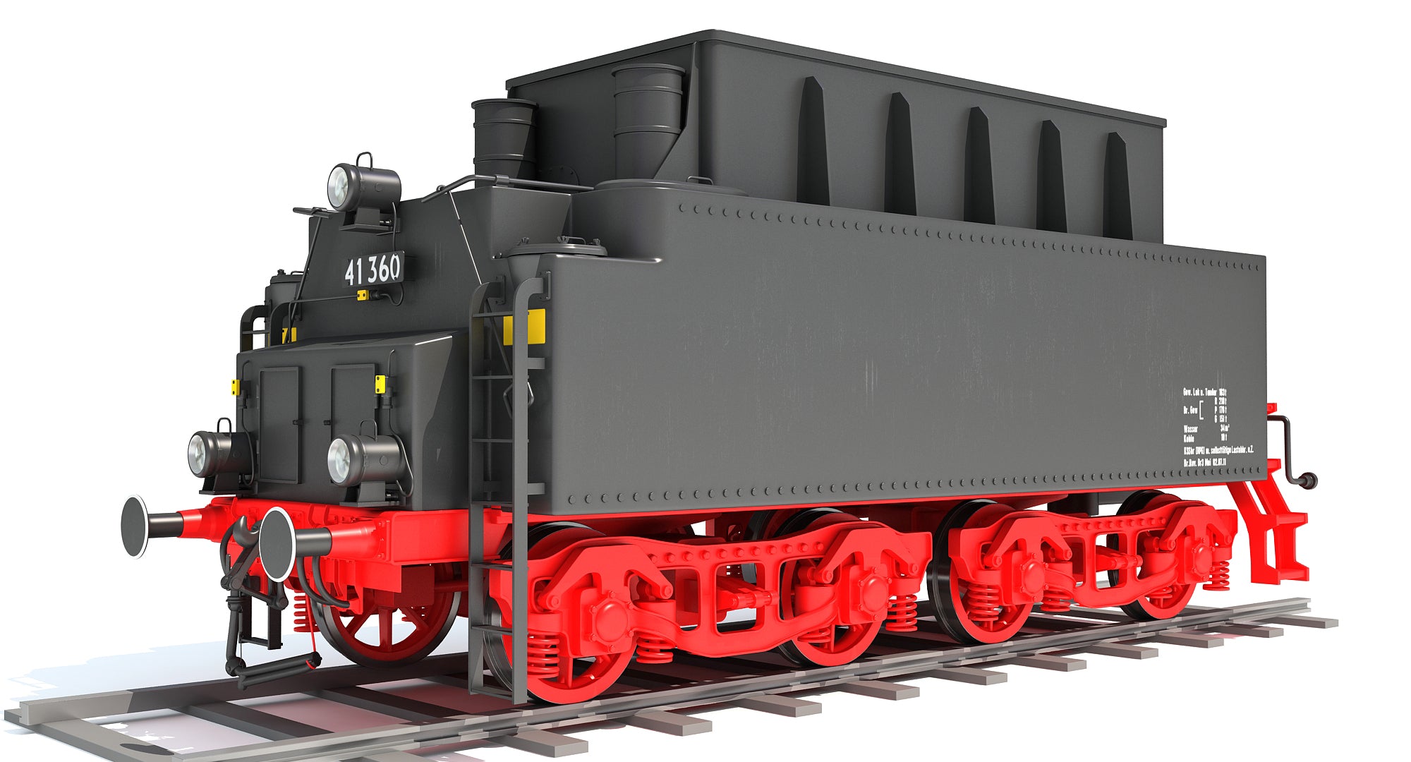 3D Models Coal Tender
