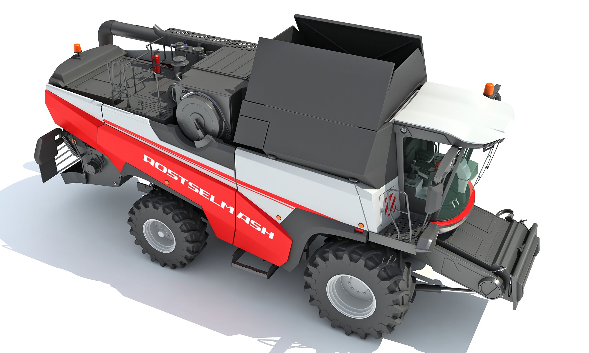 Combine Harvester Rostselmash