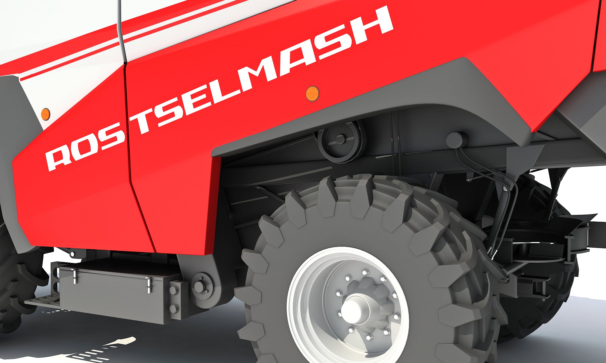 Combine Harvester Rostselmash