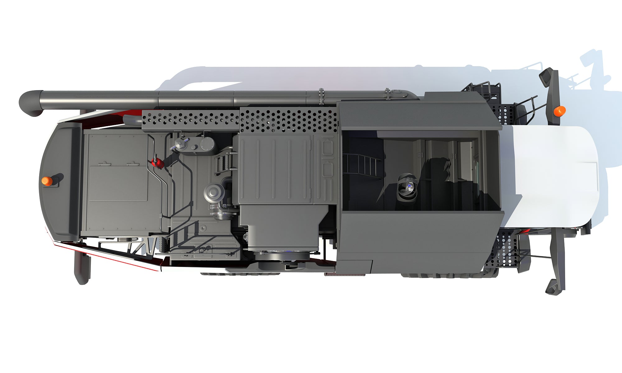 Combine Harvester Rostselmash