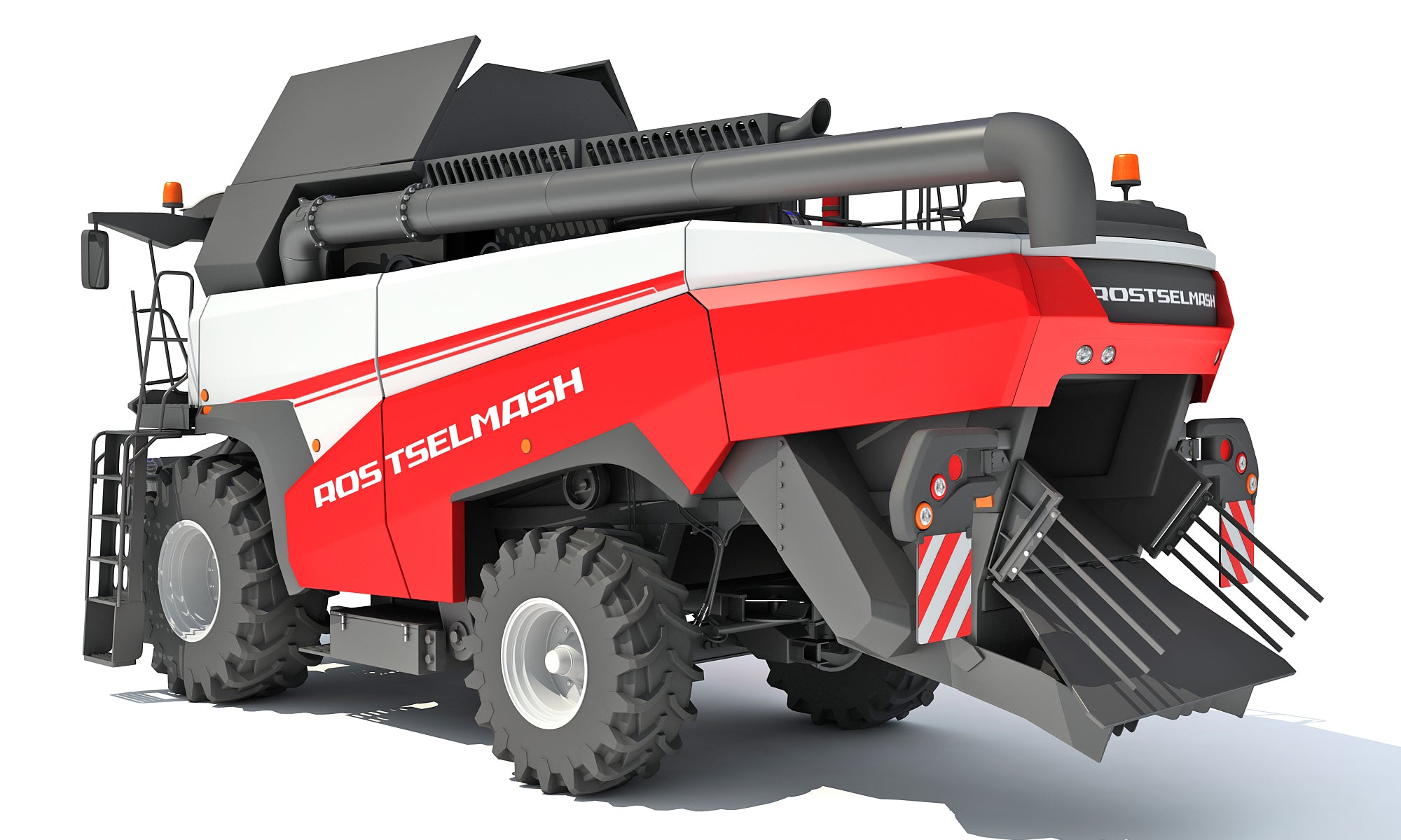 Combine Harvester Rostselmash