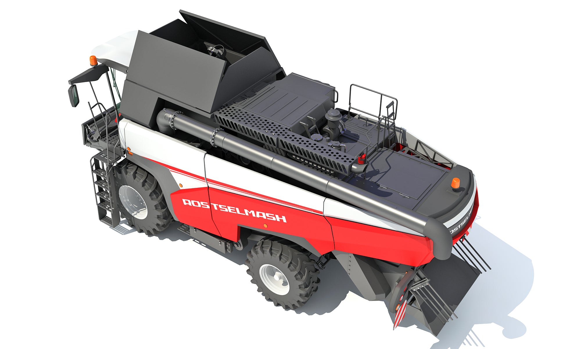 Combine Harvester Rostselmash