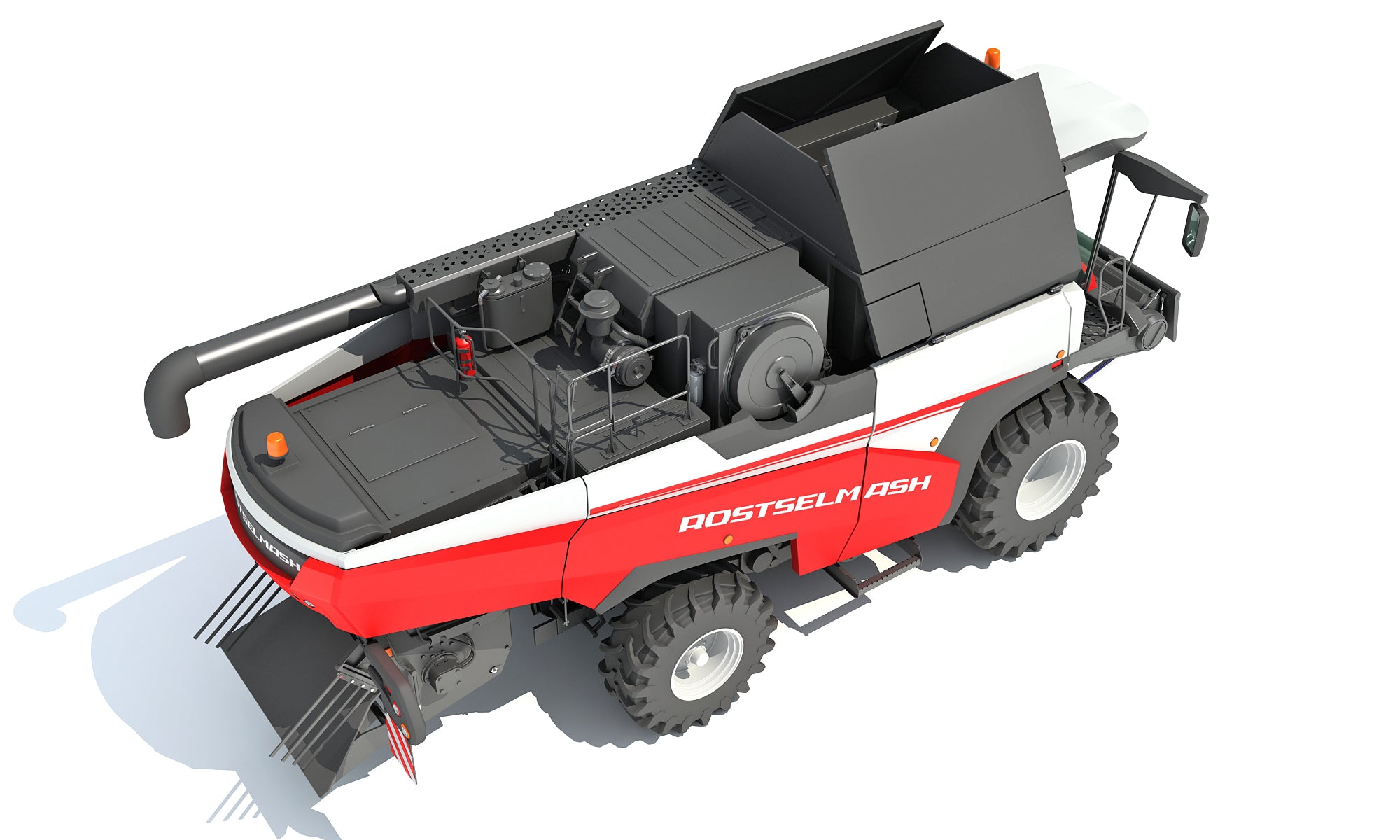 Combine Harvester Rostselmash