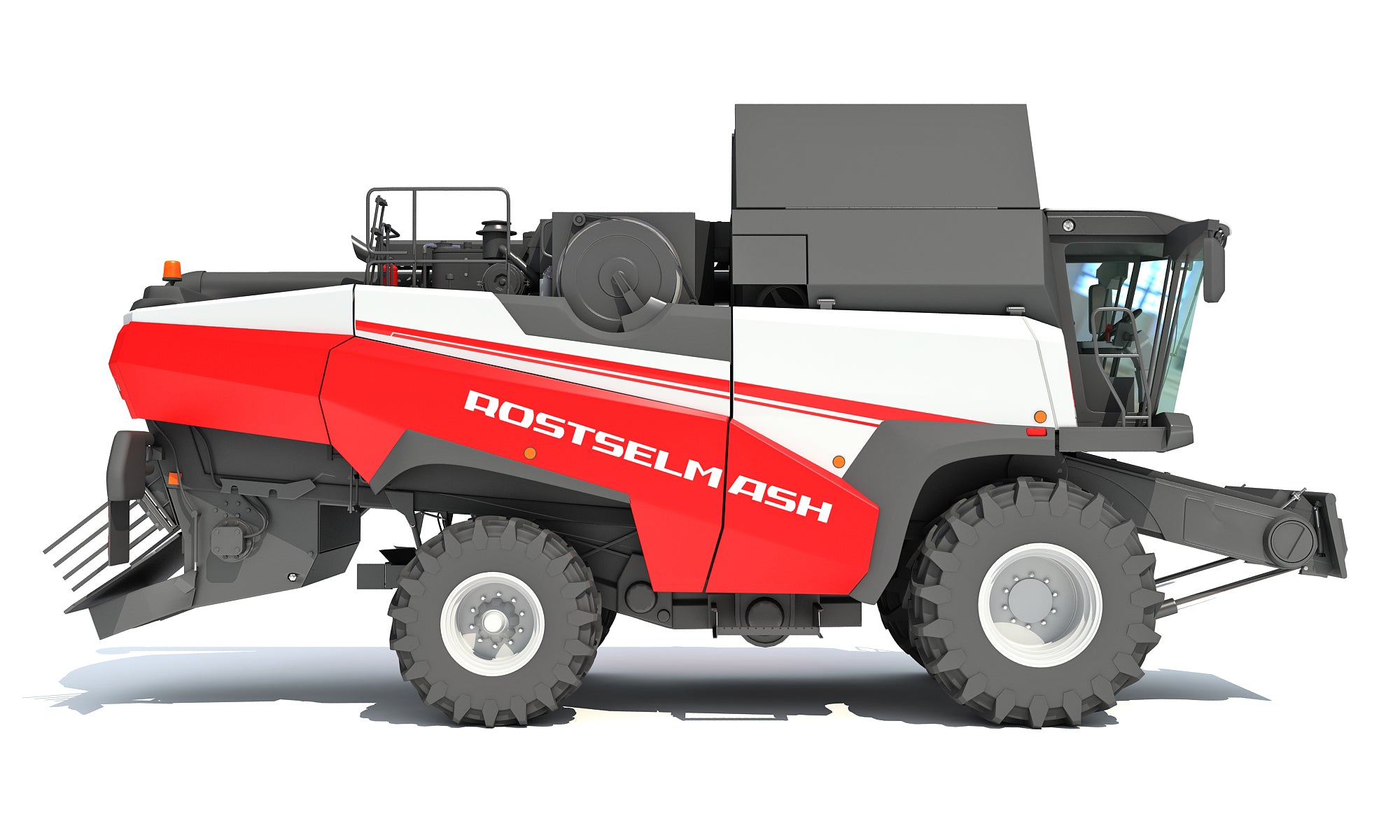 Combine Harvester Rostselmash