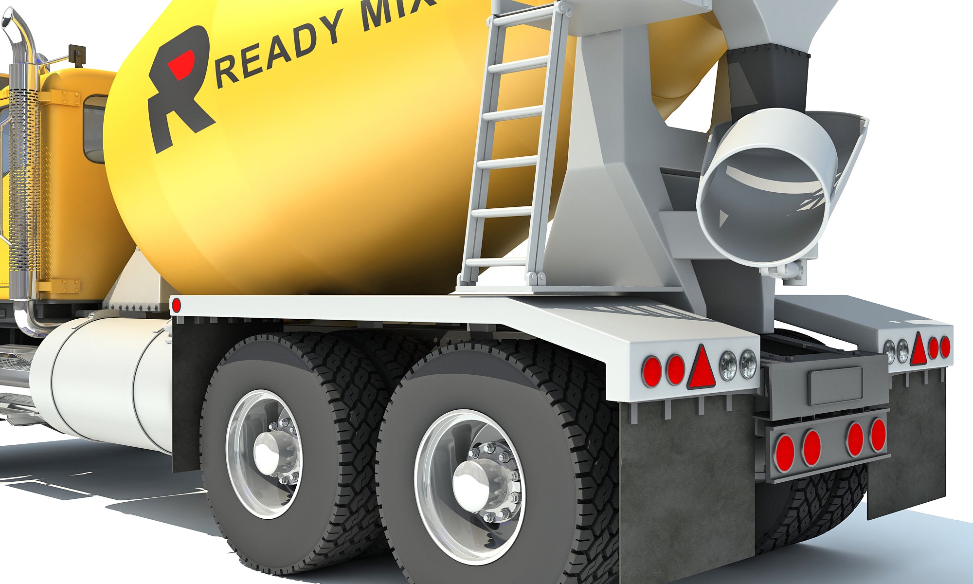 Concrete Mixer Truck - 3D Models