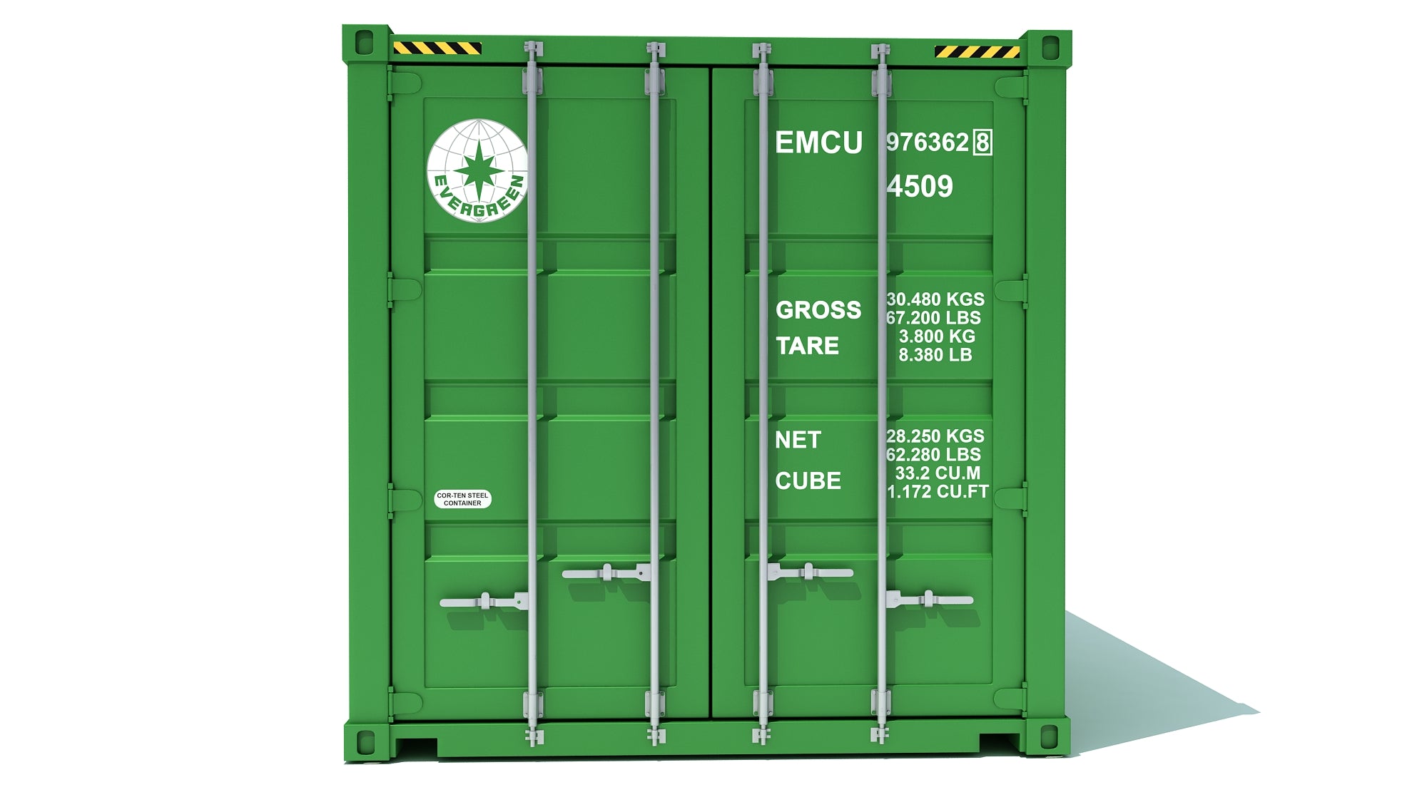 Shipping Container Evergreen