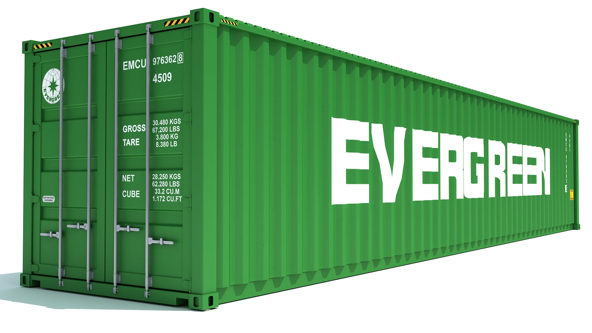 Shipping Container Evergreen
