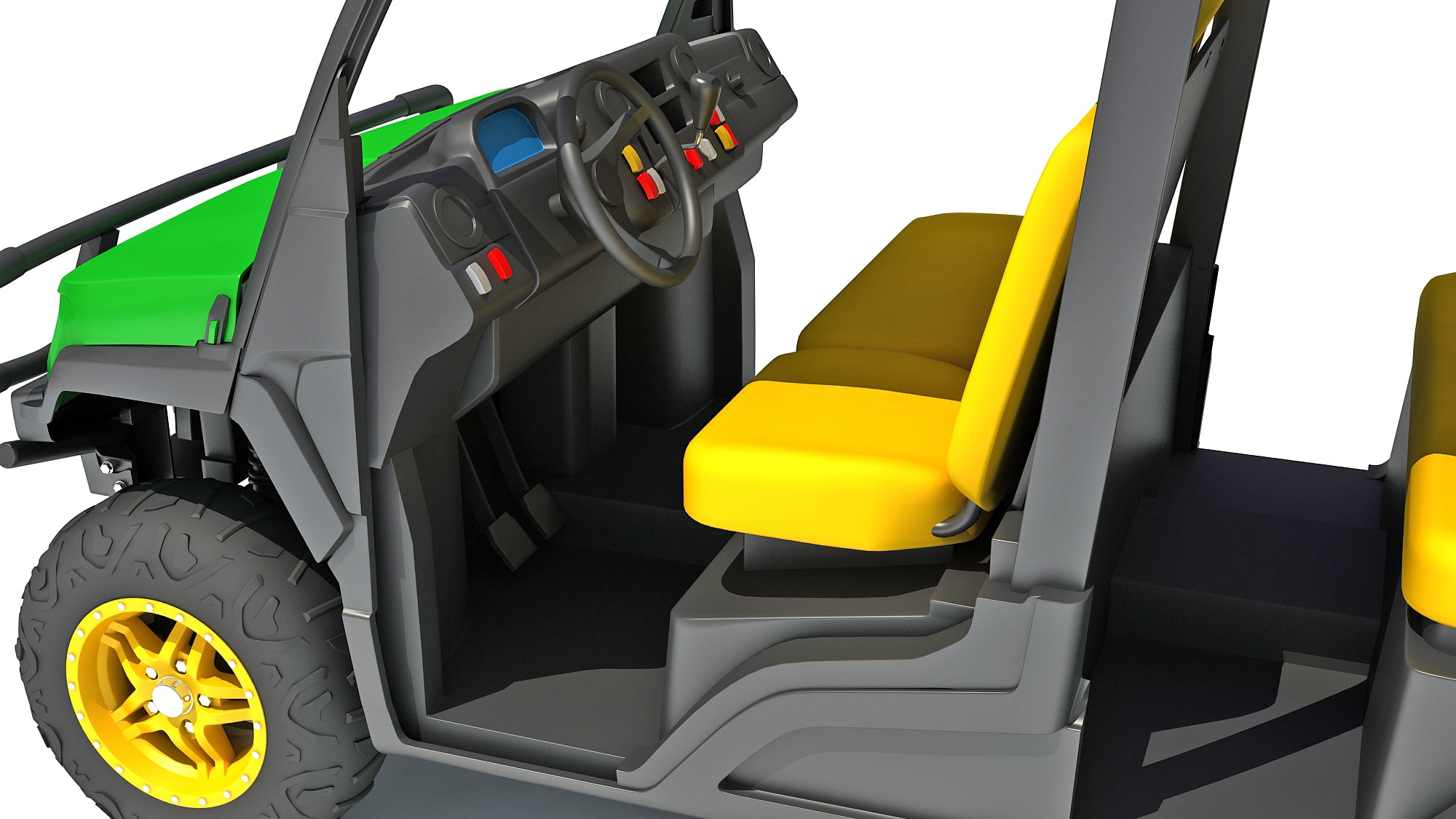 Crossover Utility Vehicle 3D Model