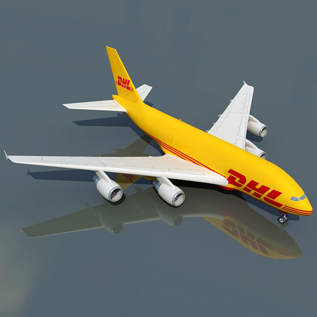 DHL Aircraft 3D Model