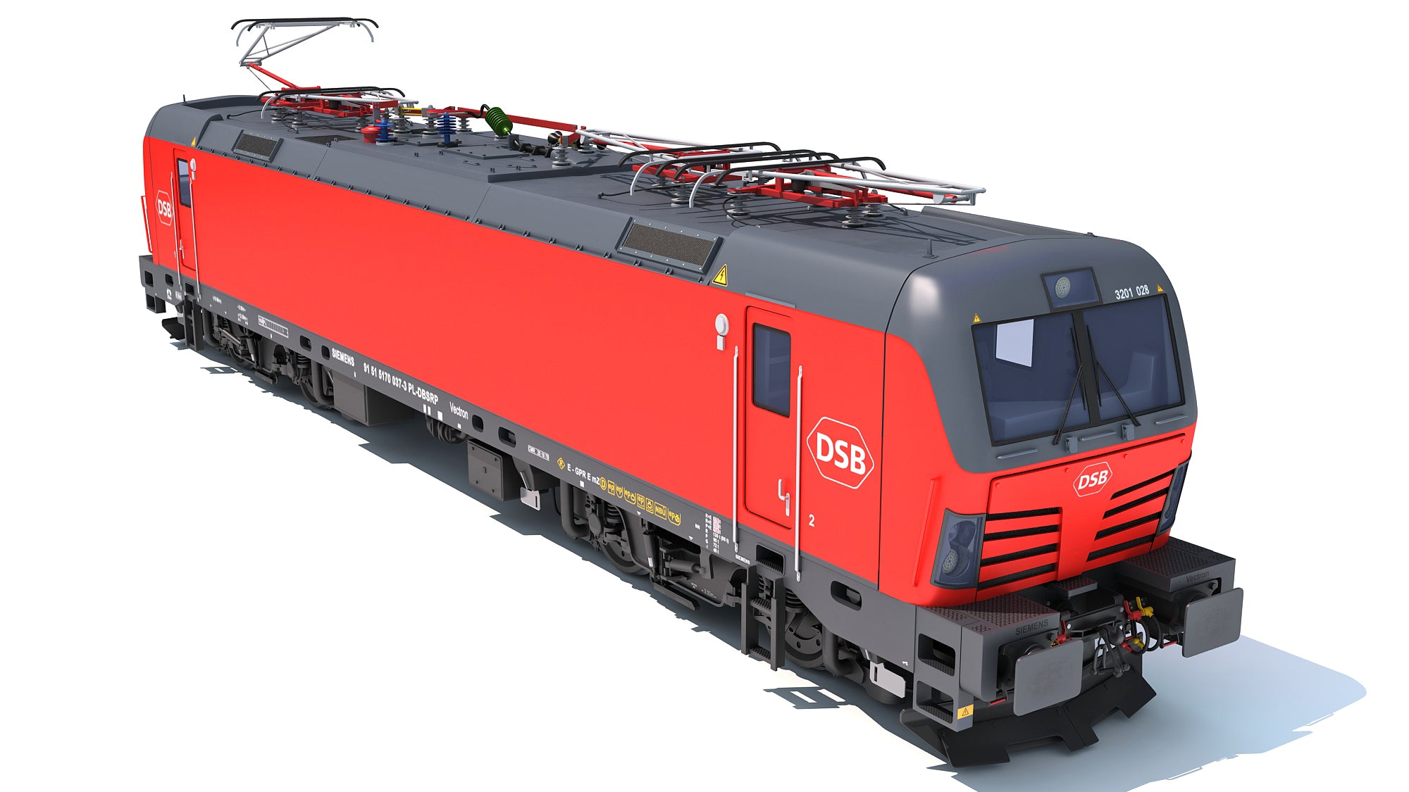 Siemens Vectron Danish Railways DSB
