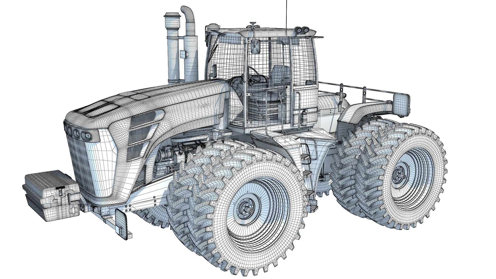 Articulated Tractor