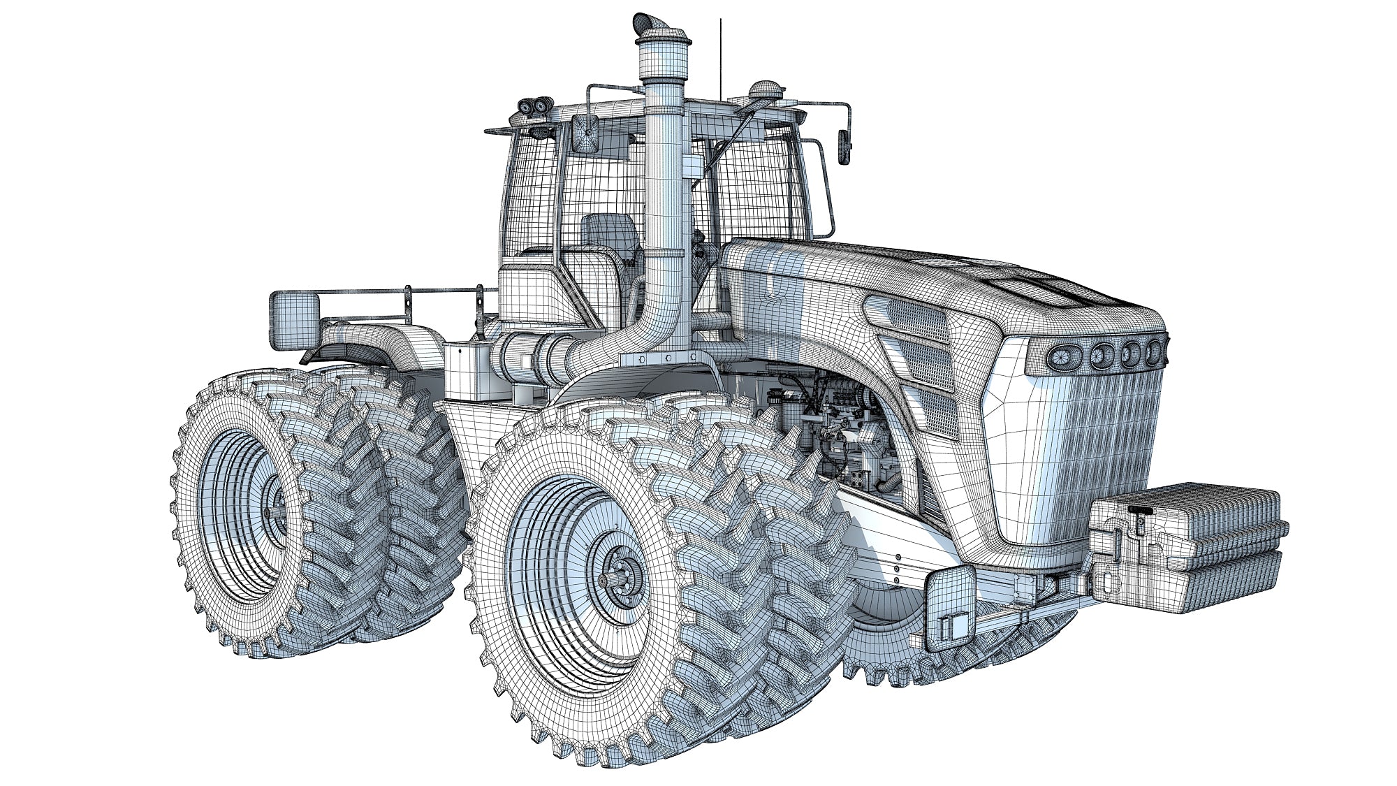 Articulated Tractor