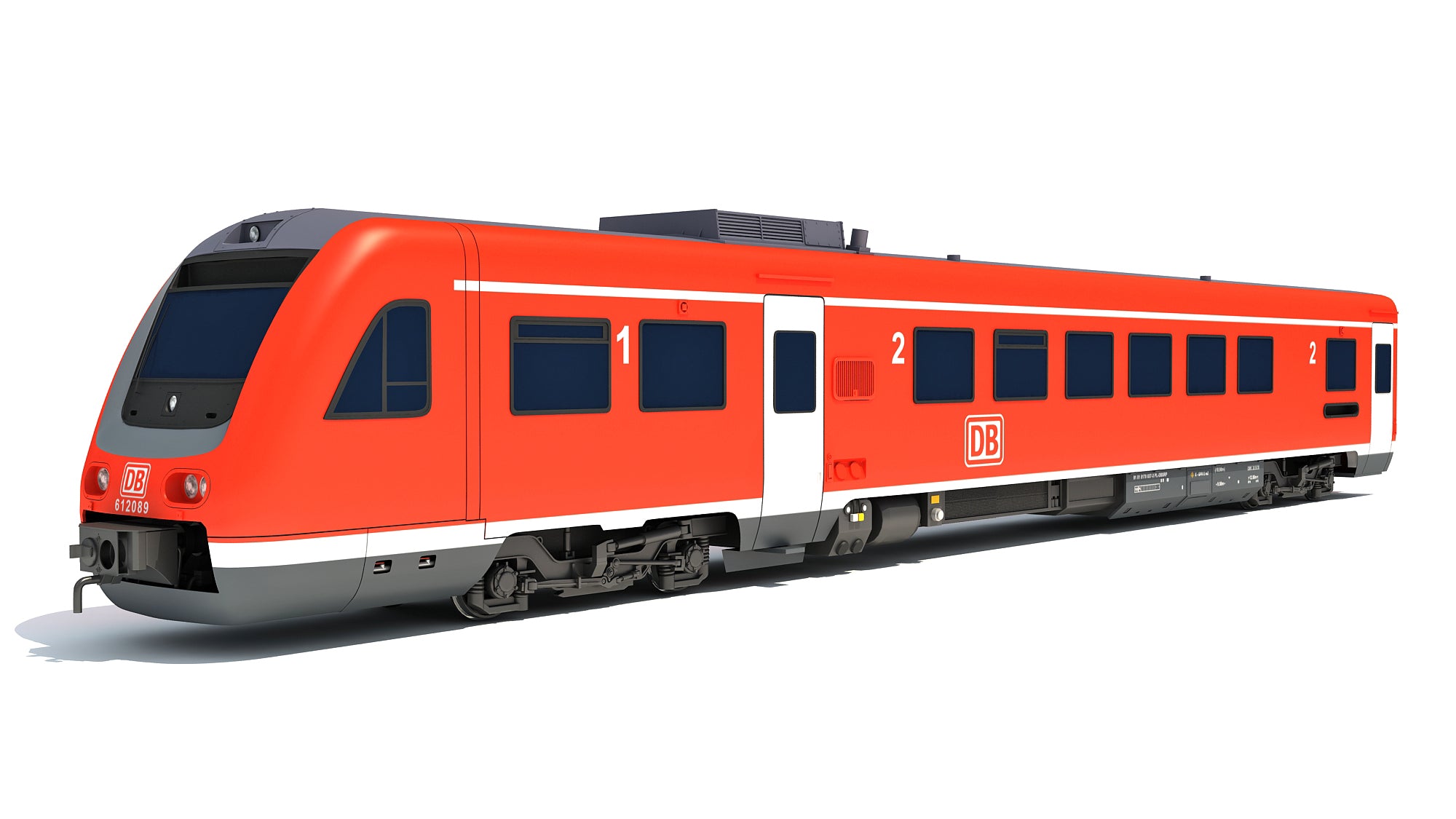 Deutsche Bahn Locomotive Train