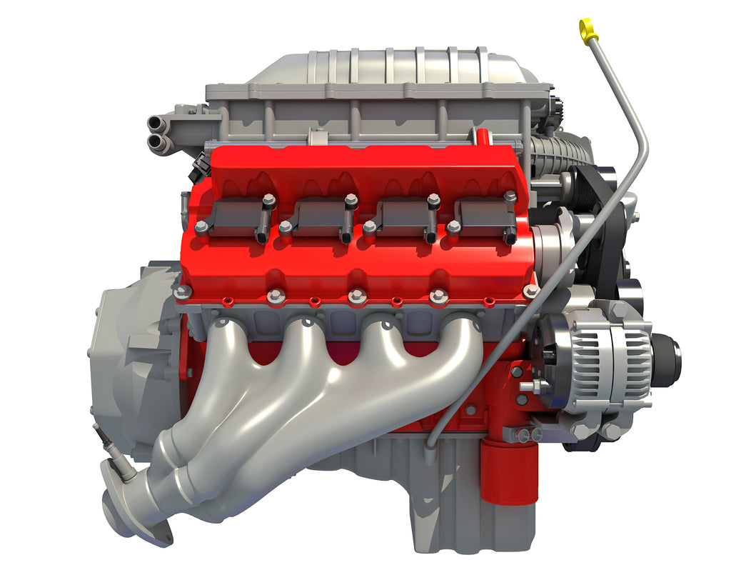 Dodge Challenger HEMI Demon V8 Engine