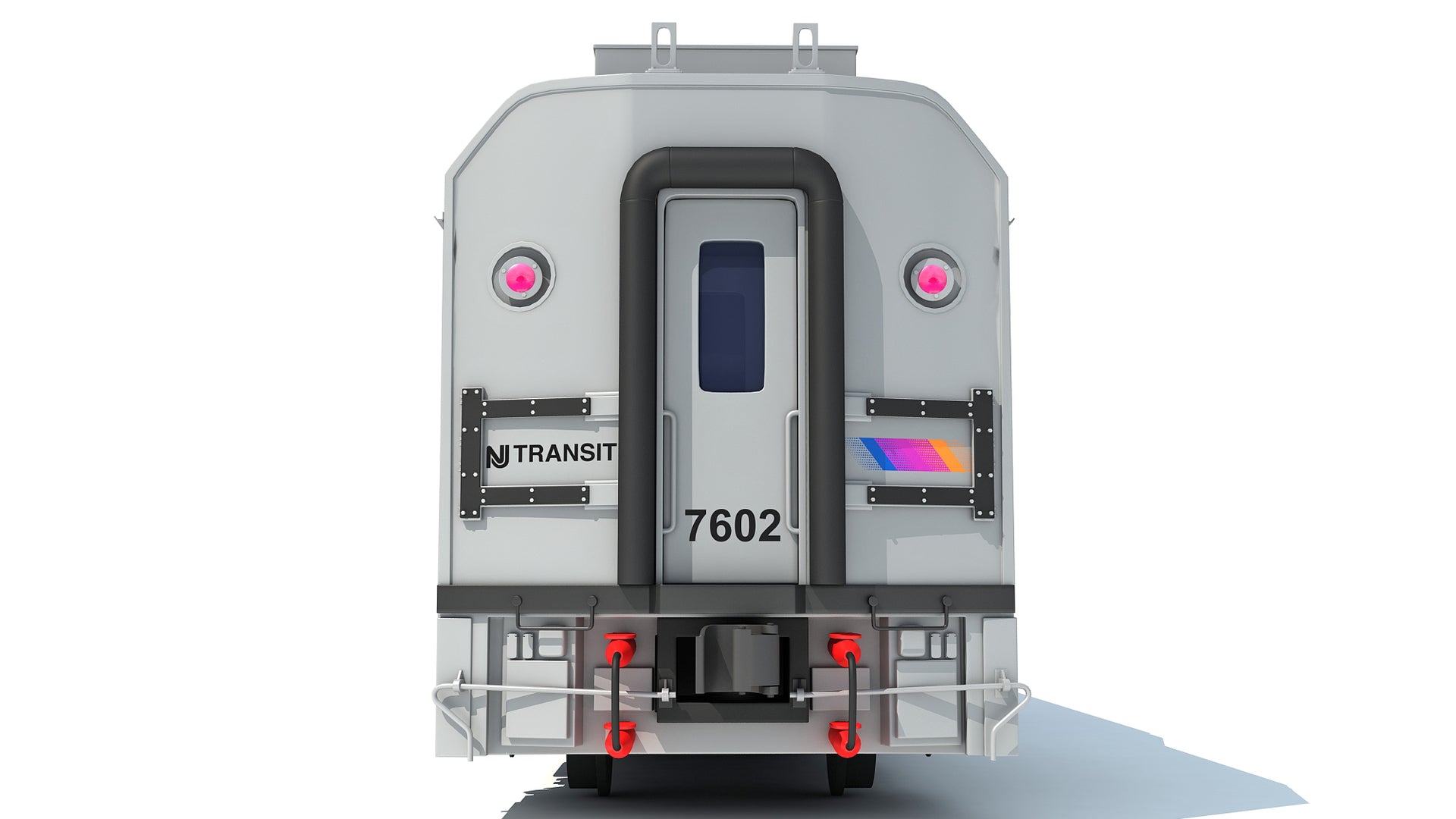 Double Deck NJ Train Passenger Car