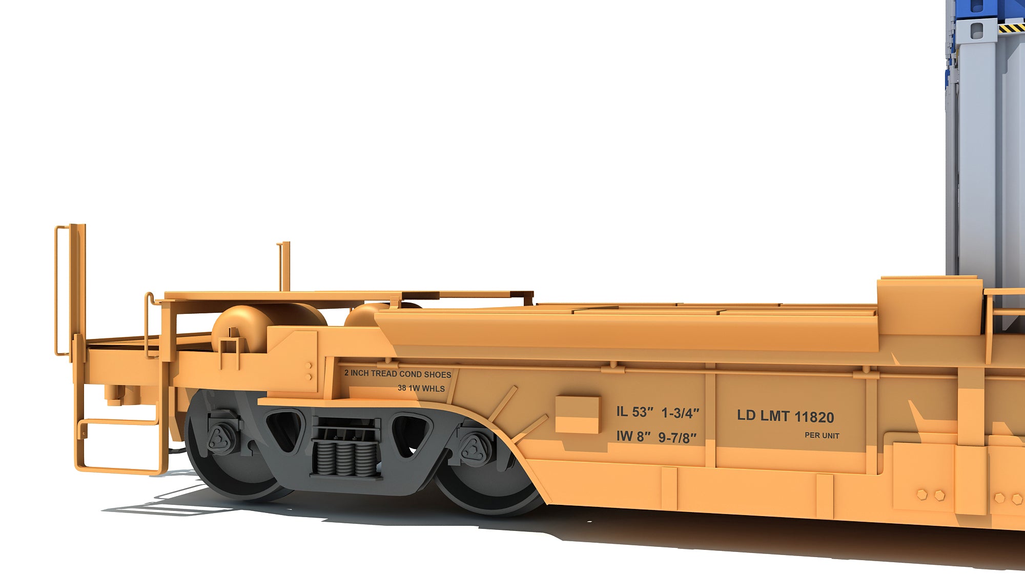 Railroad Double Stack Car