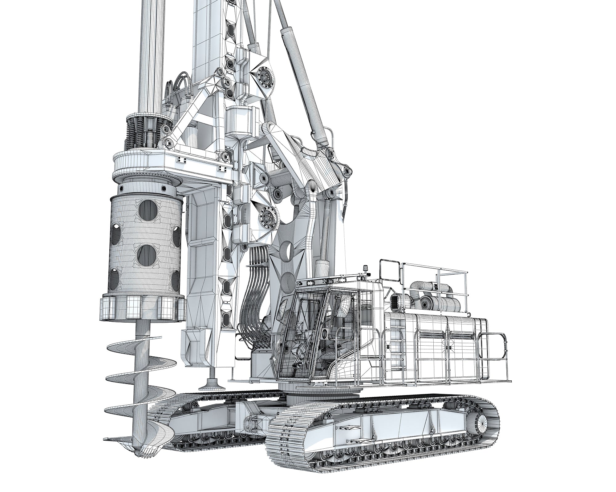 Rotary Drilling Rig