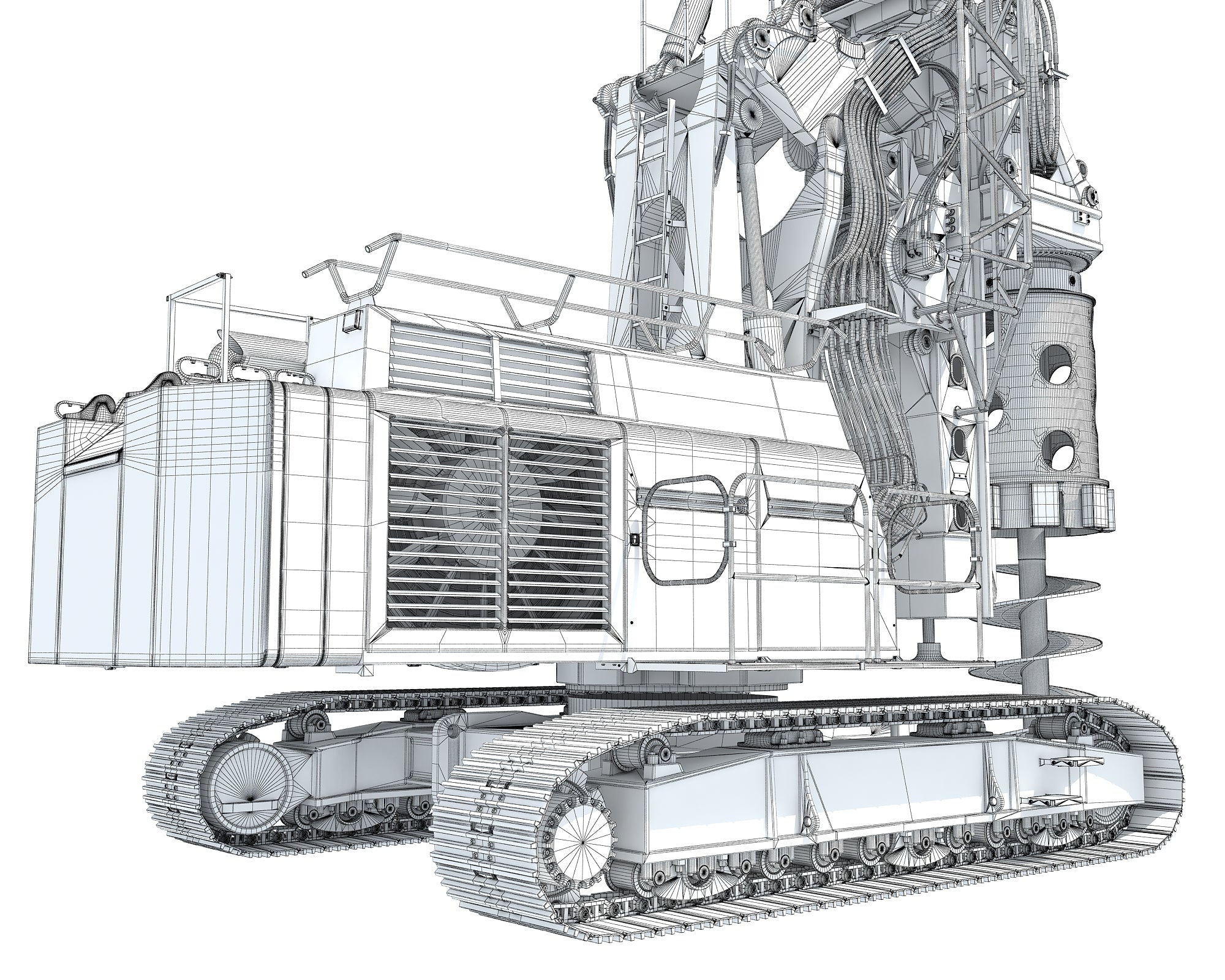 Rotary Drilling Rig
