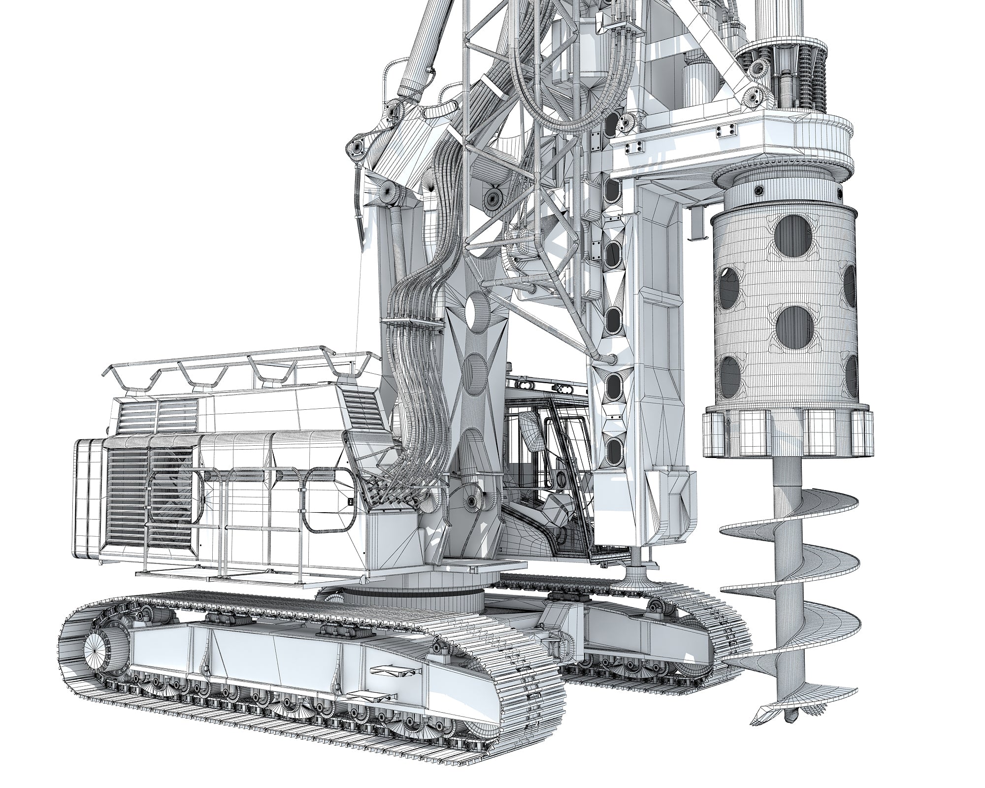 Rotary Drilling Rig