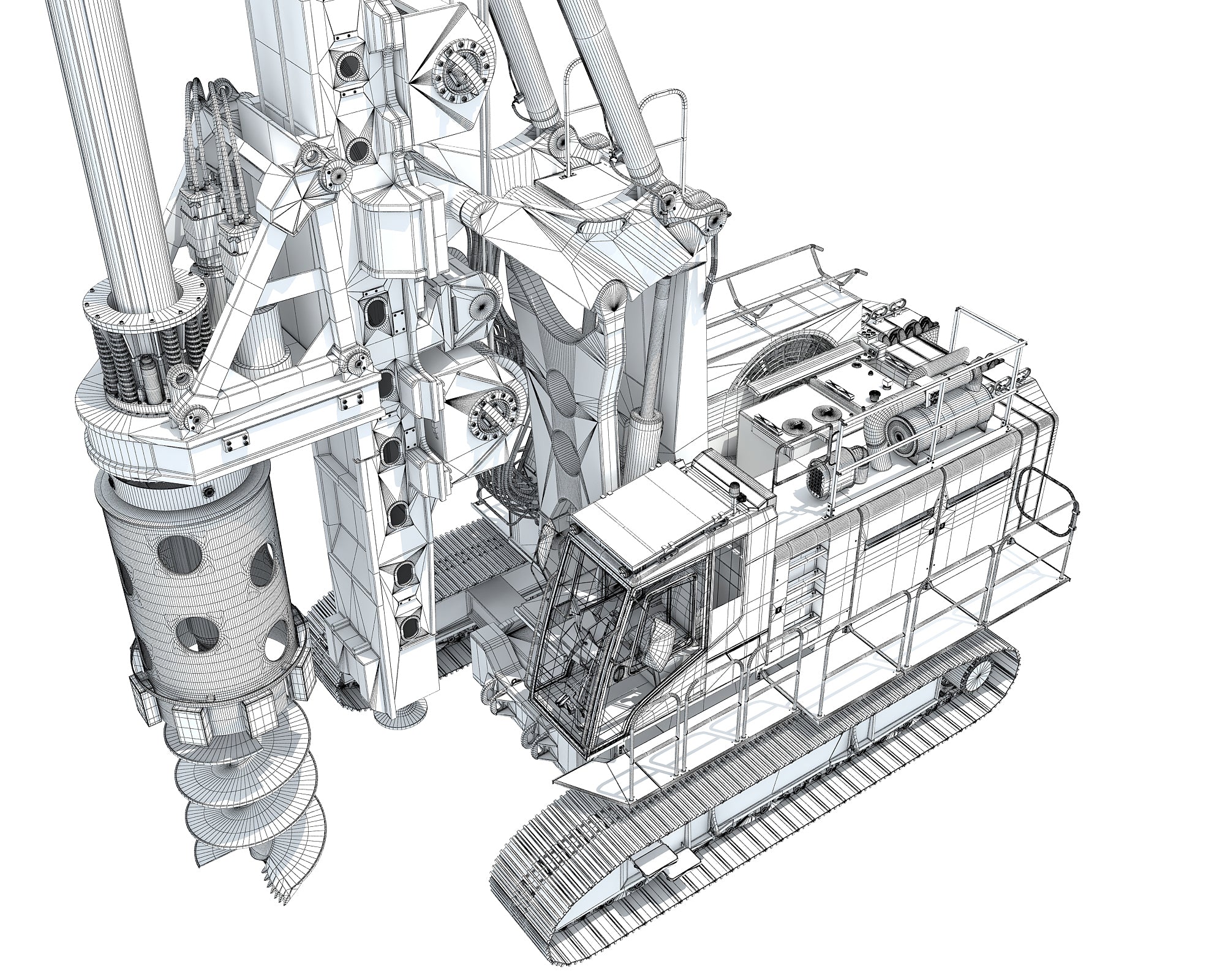 Rotary Drilling Rig