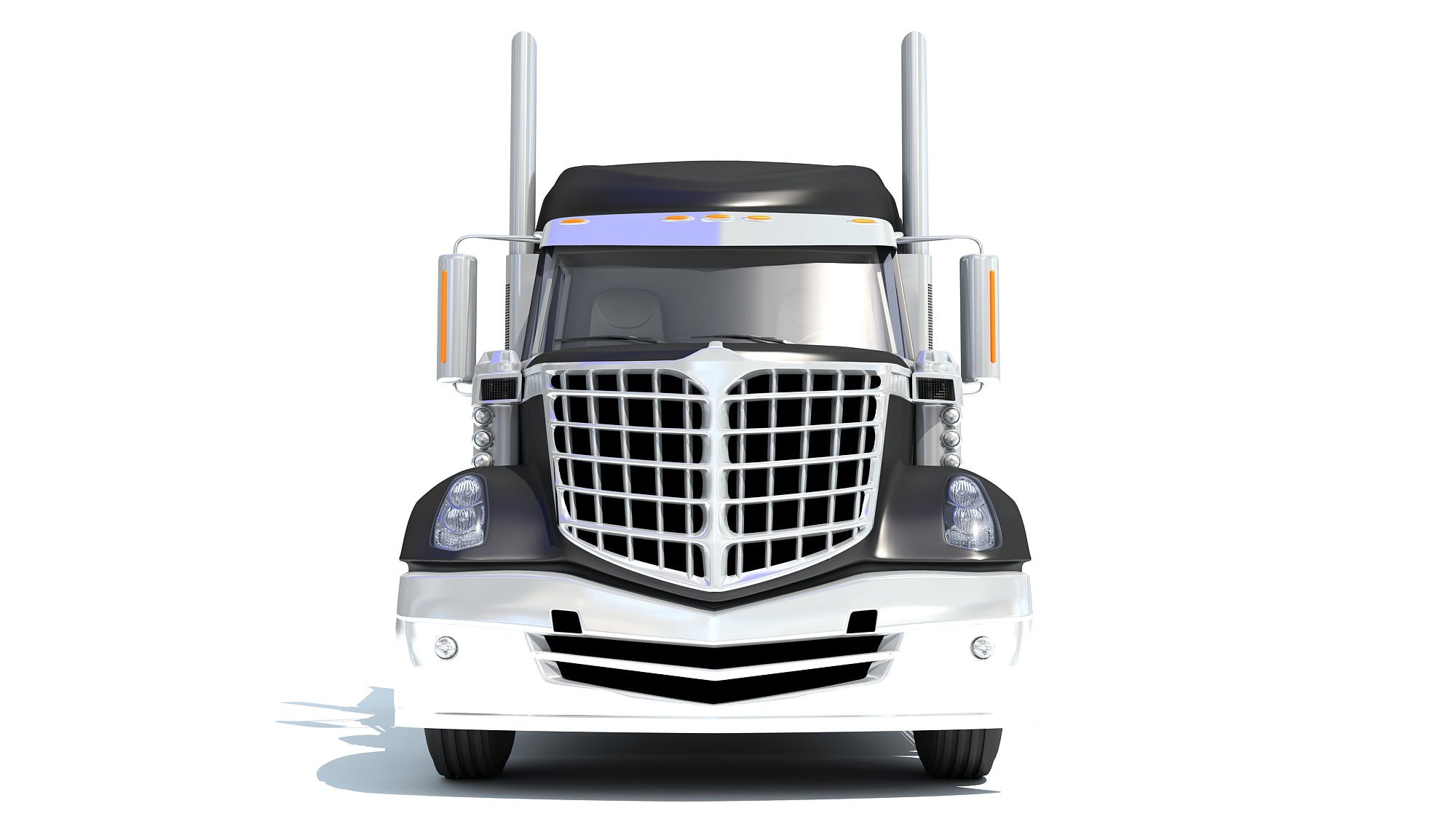 Bottom Dump Truck with Trailer