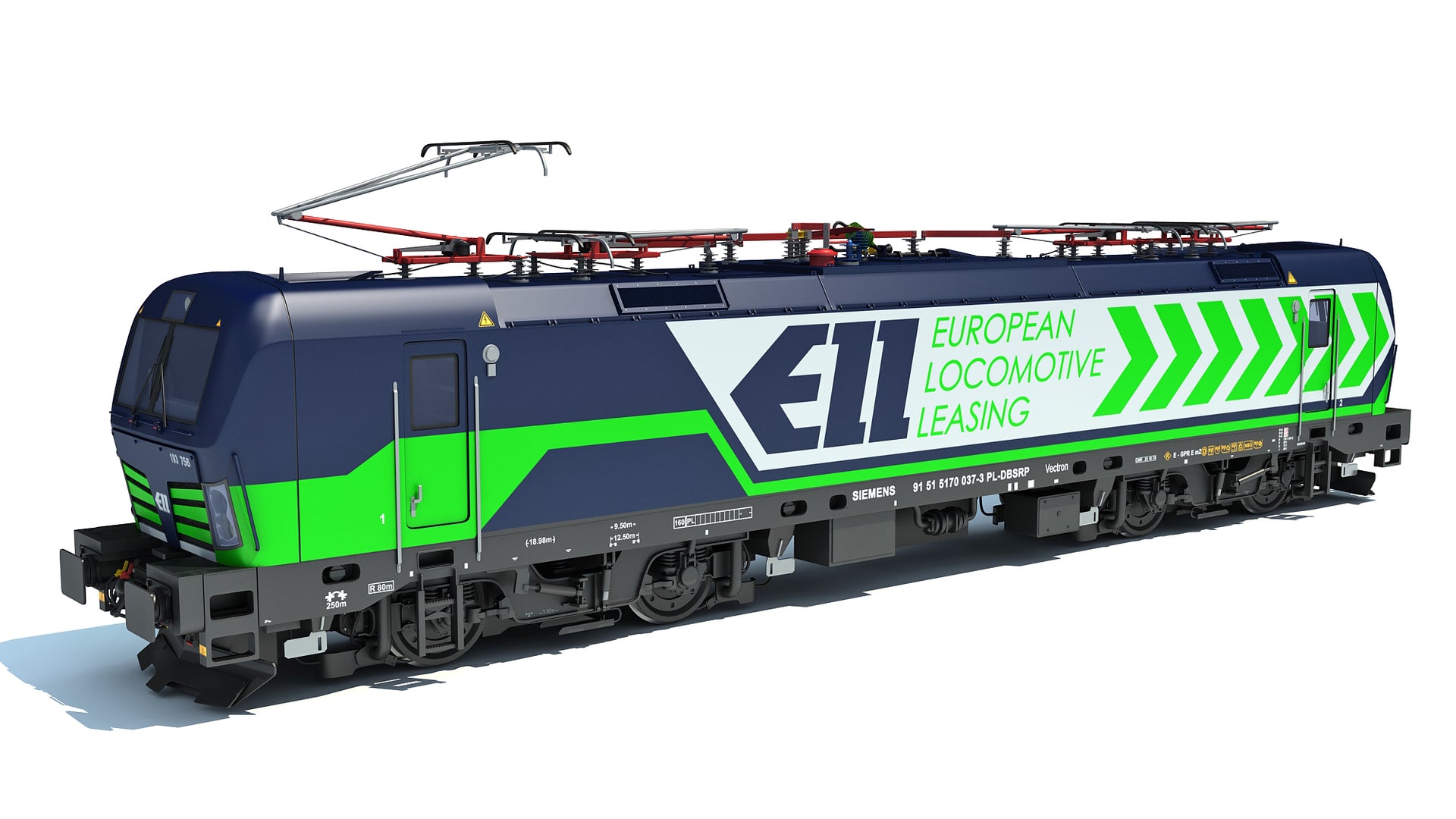 Siemens Vectron European Locomotive Leasing ELL