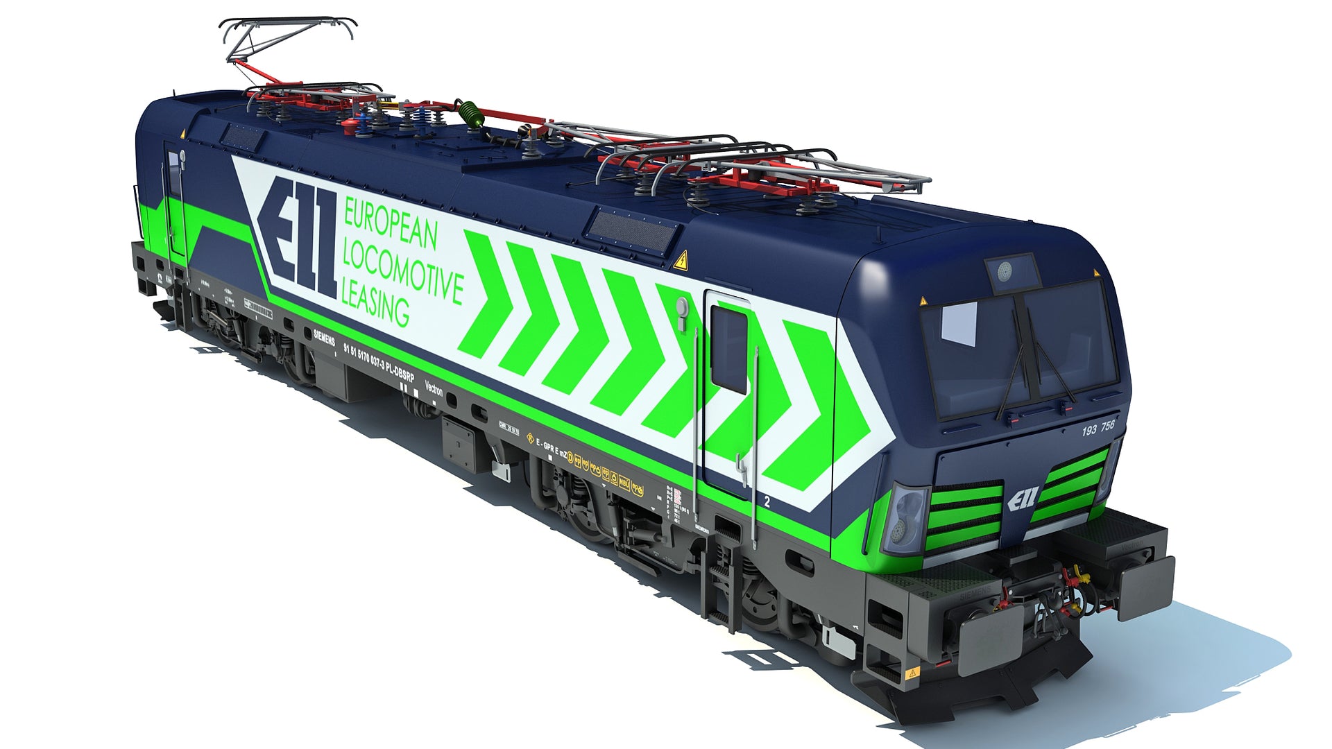 Siemens Vectron European Locomotive Leasing ELL