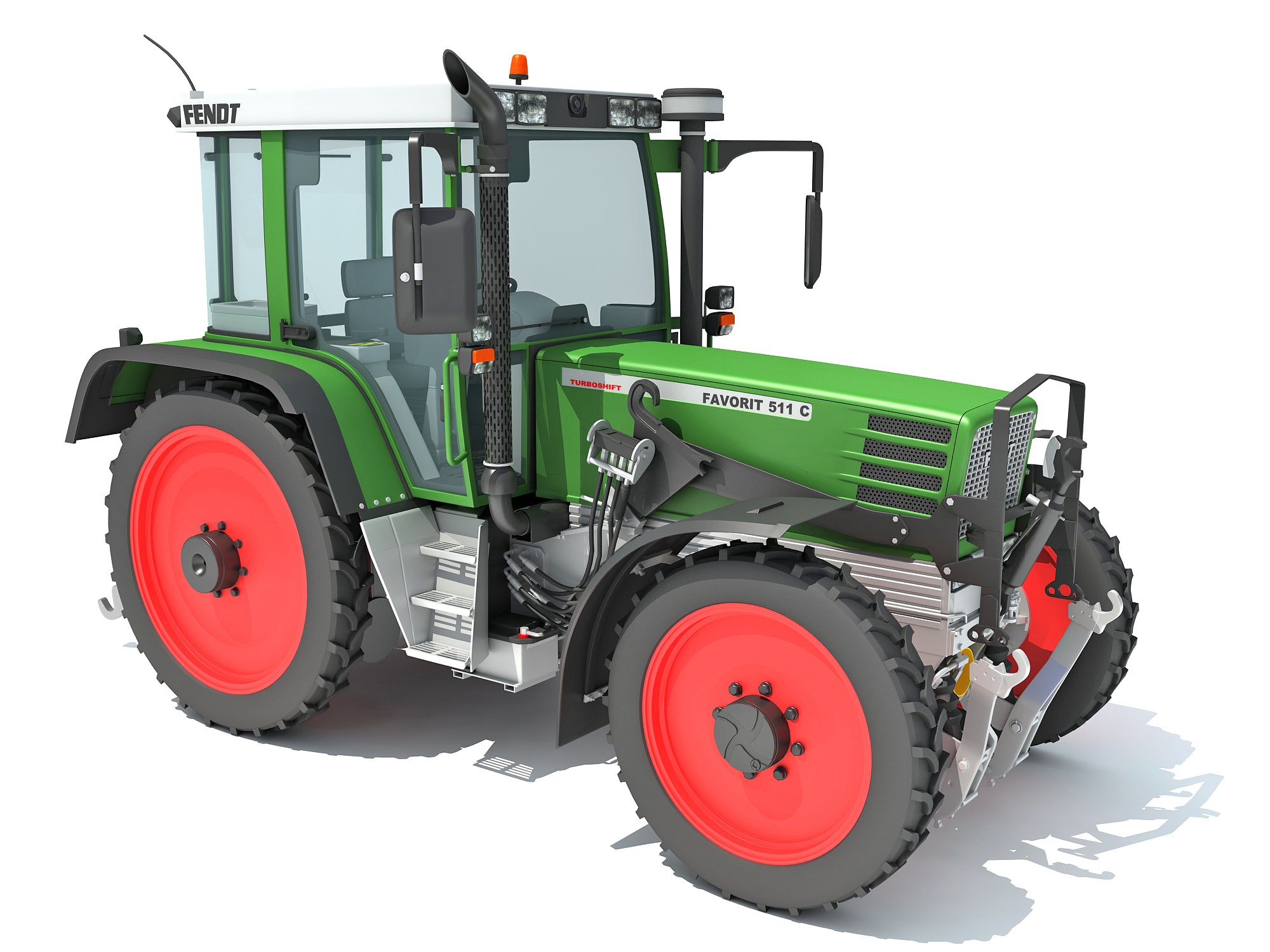 Tractor 3D Model