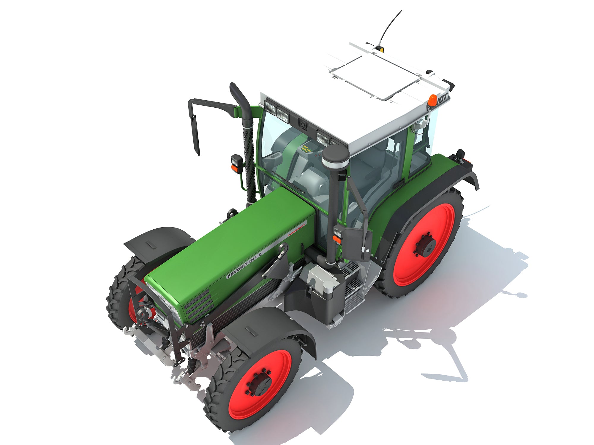 Tractor 3D Model