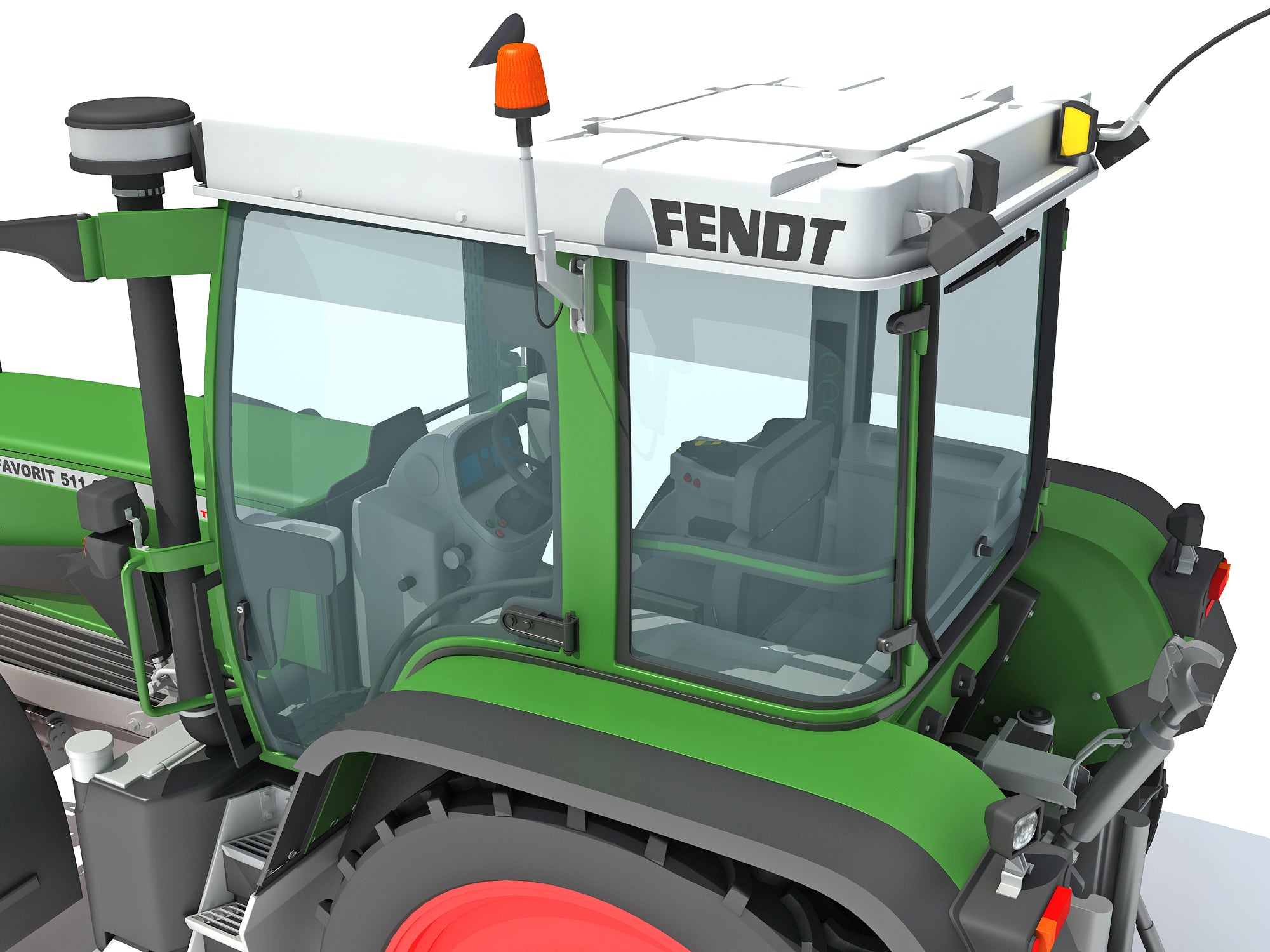 Tractor 3D Model