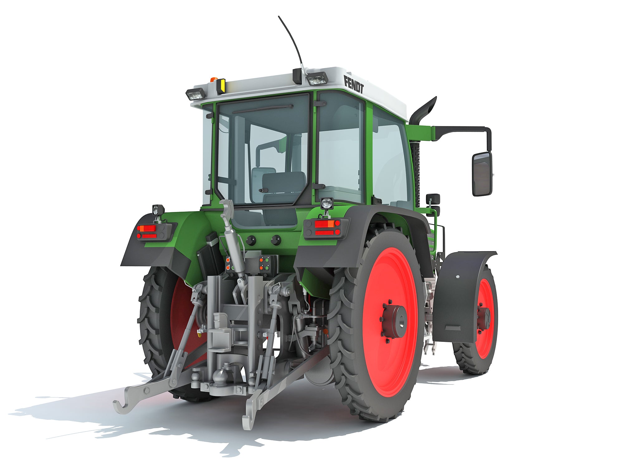 Fendt Tractor 3D Model