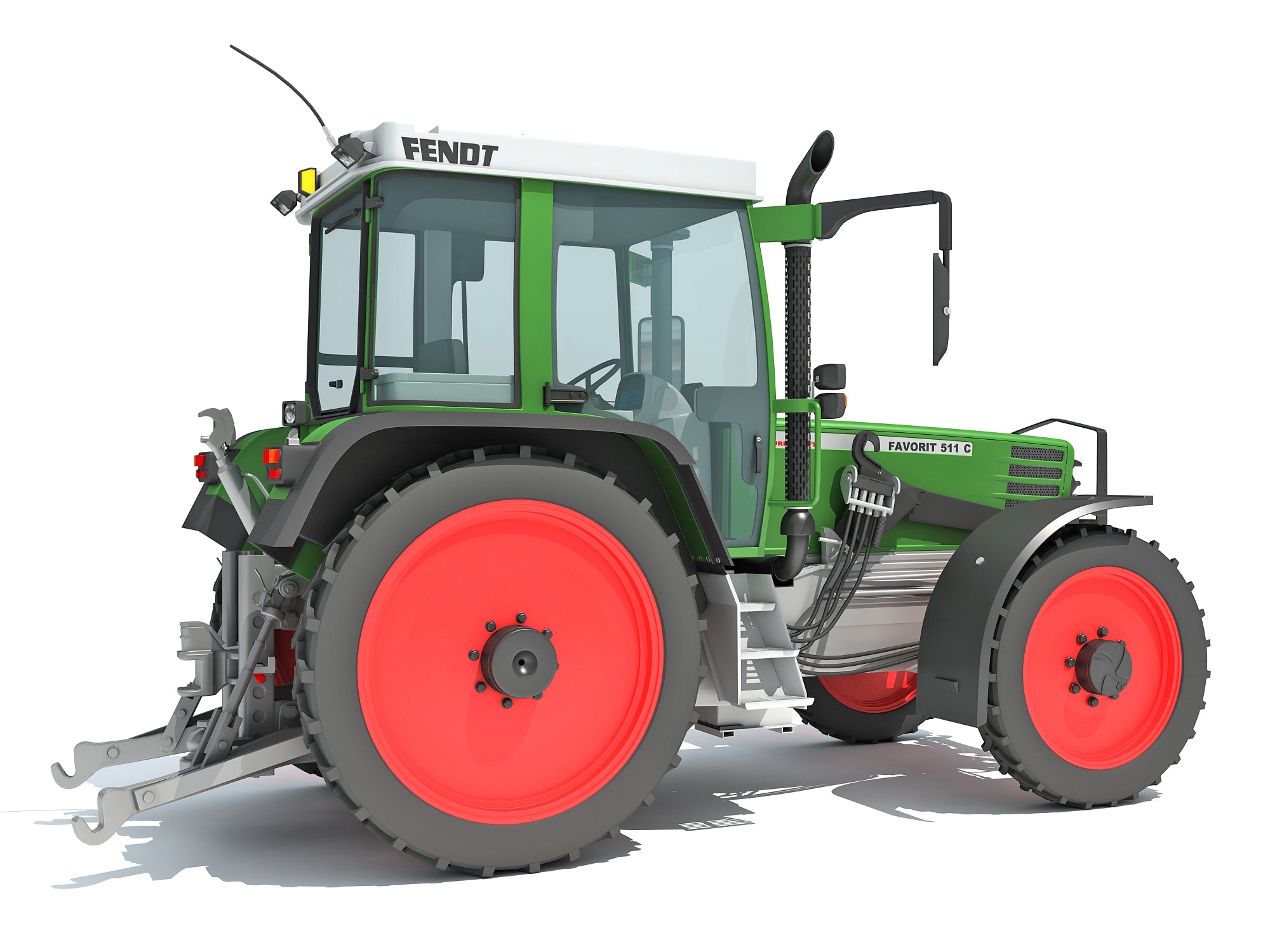 Fendt Tractor 3D Model