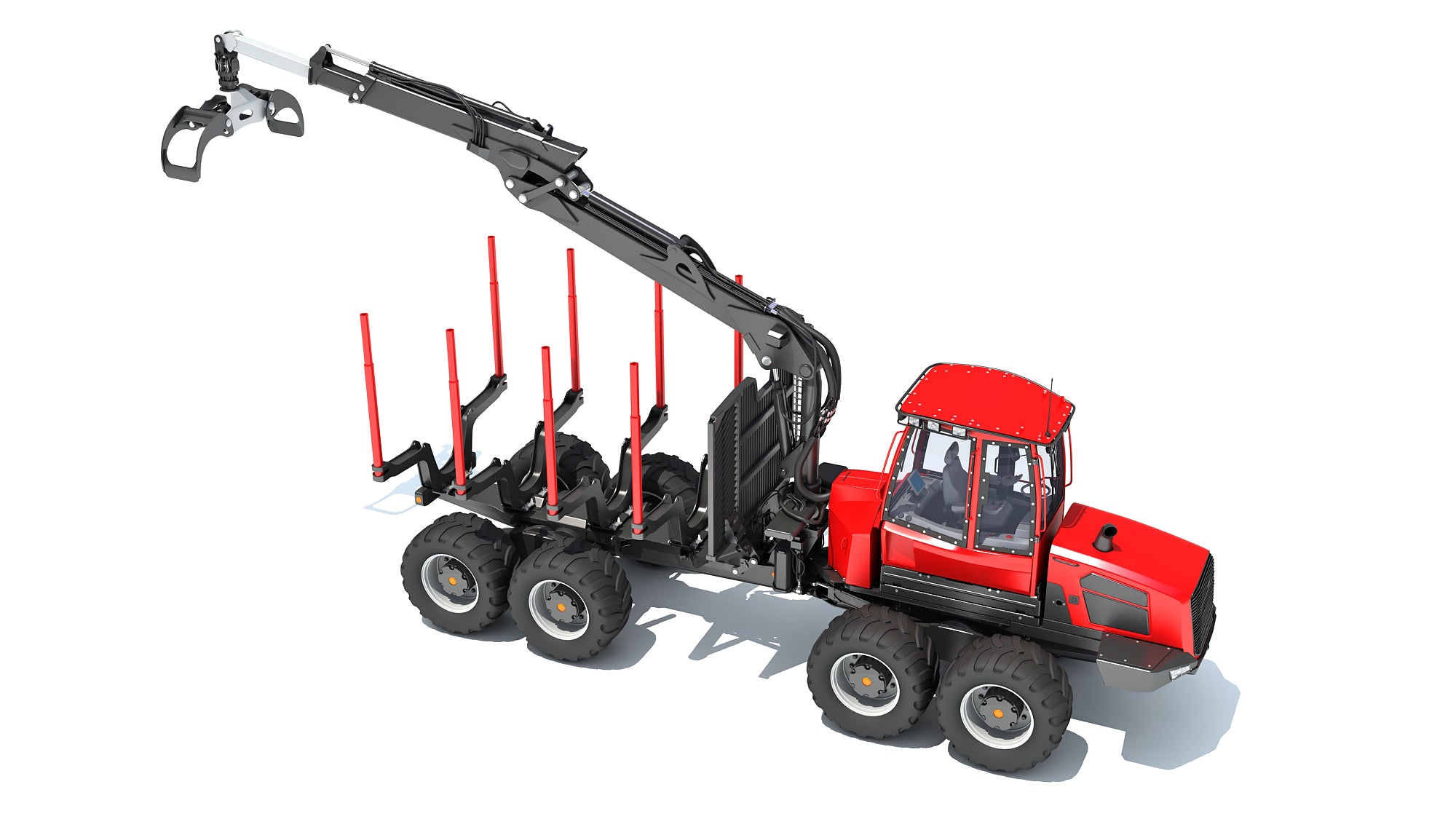 3D Forestry Forwarder
