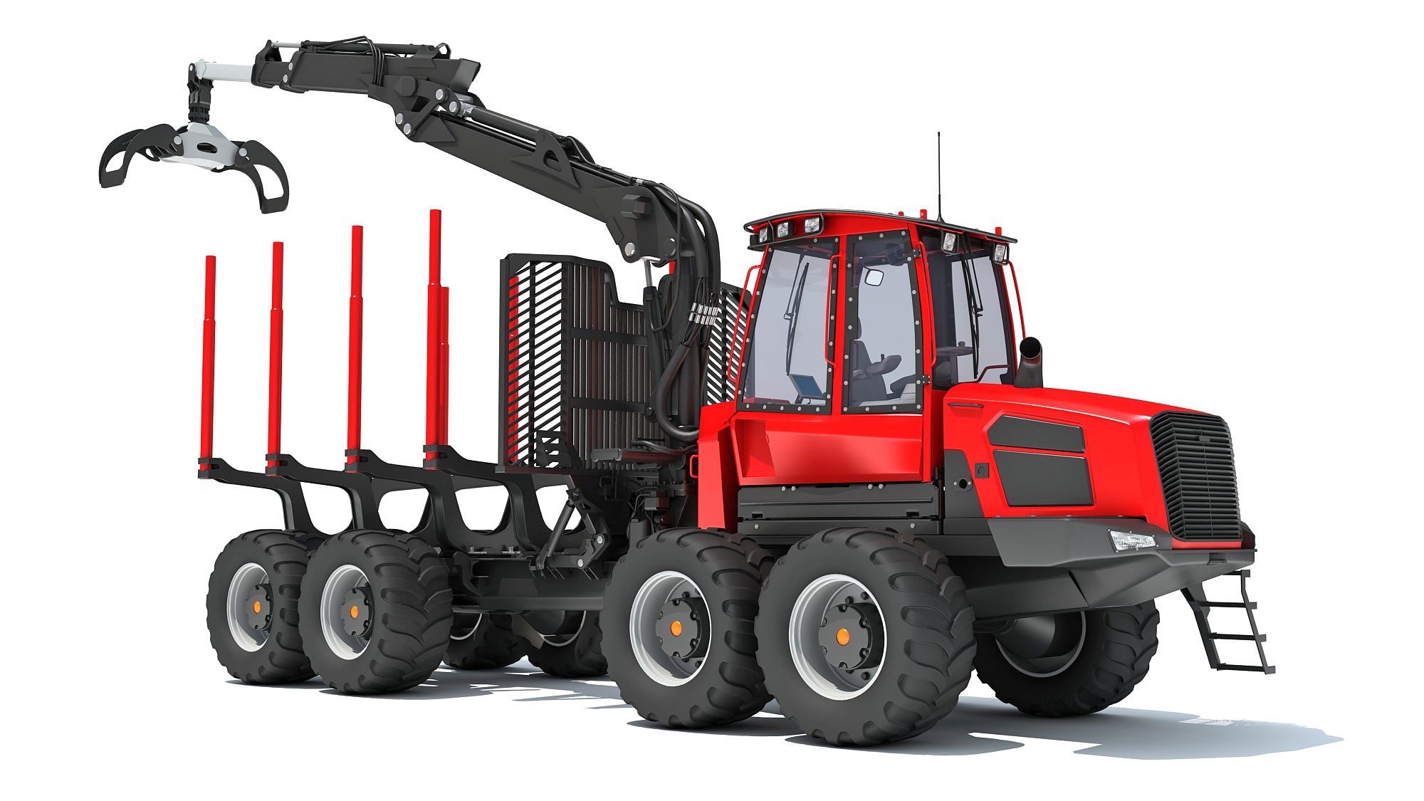 3D Forestry Forwarder