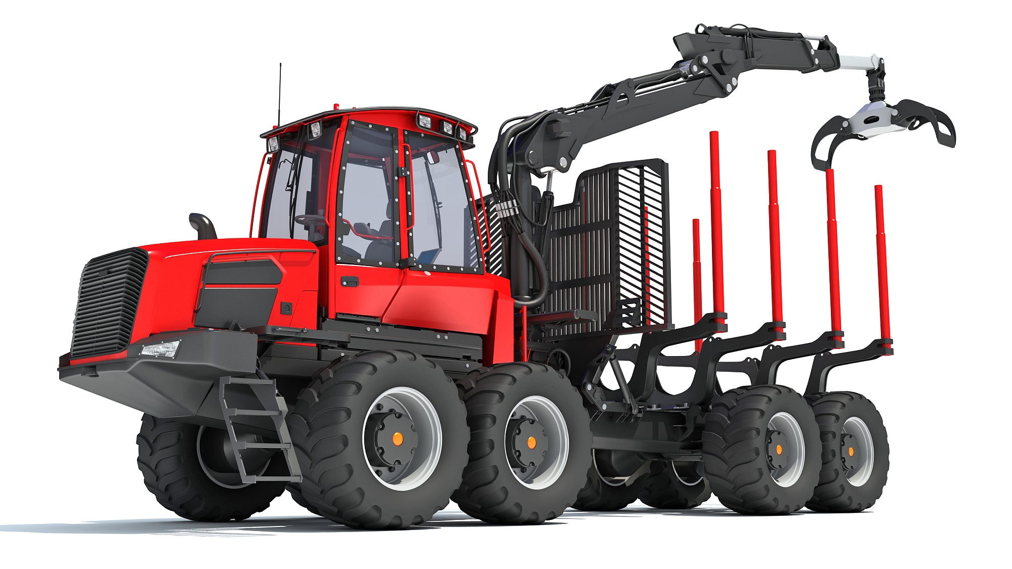 3D Forestry Forwarder
