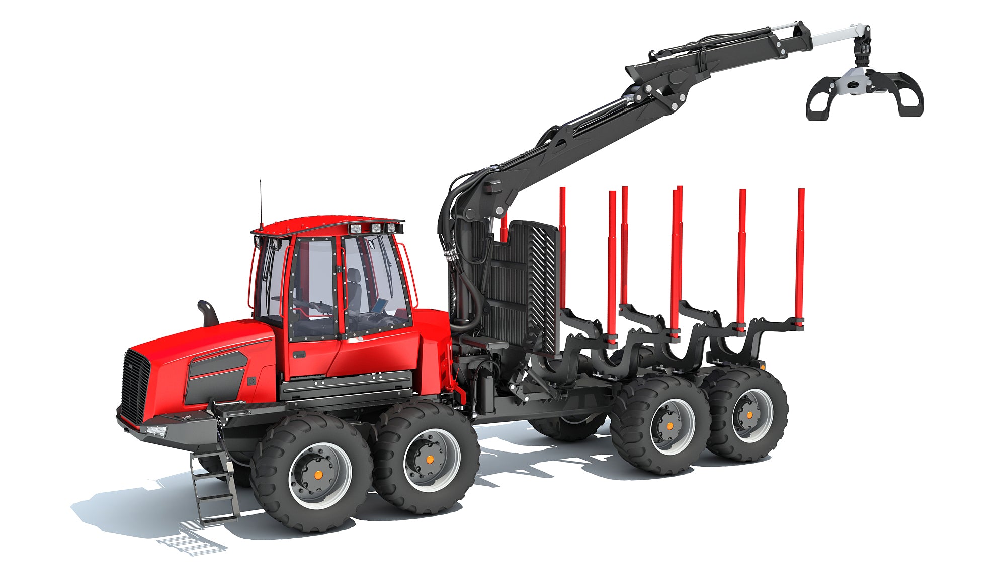 3D Forestry Forwarder