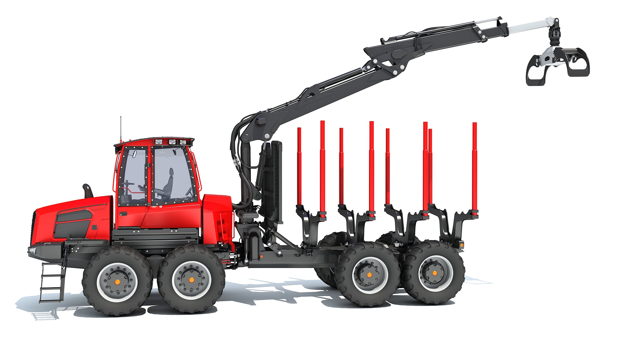 3D Forestry Forwarder