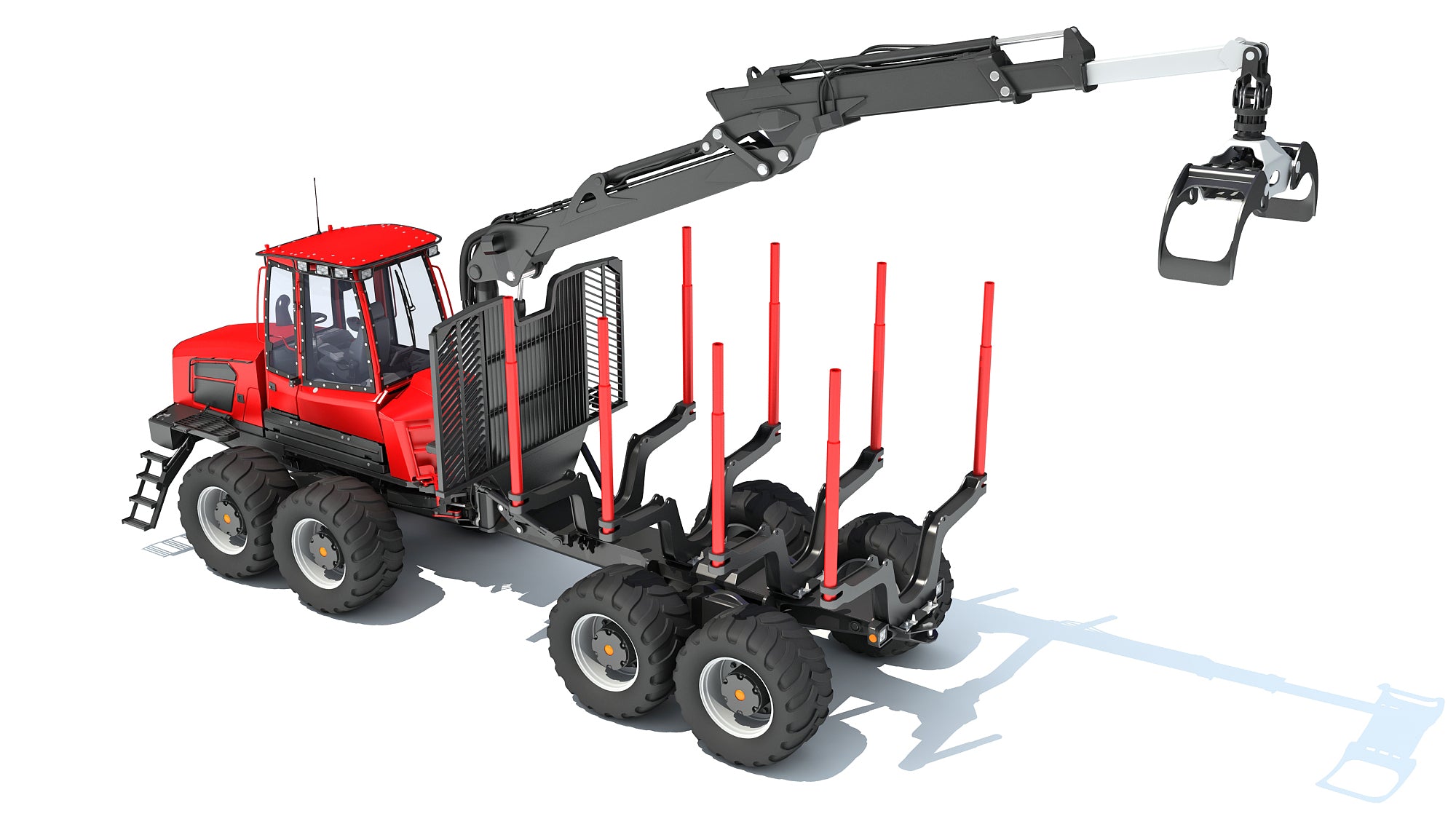 3D Forestry Forwarder