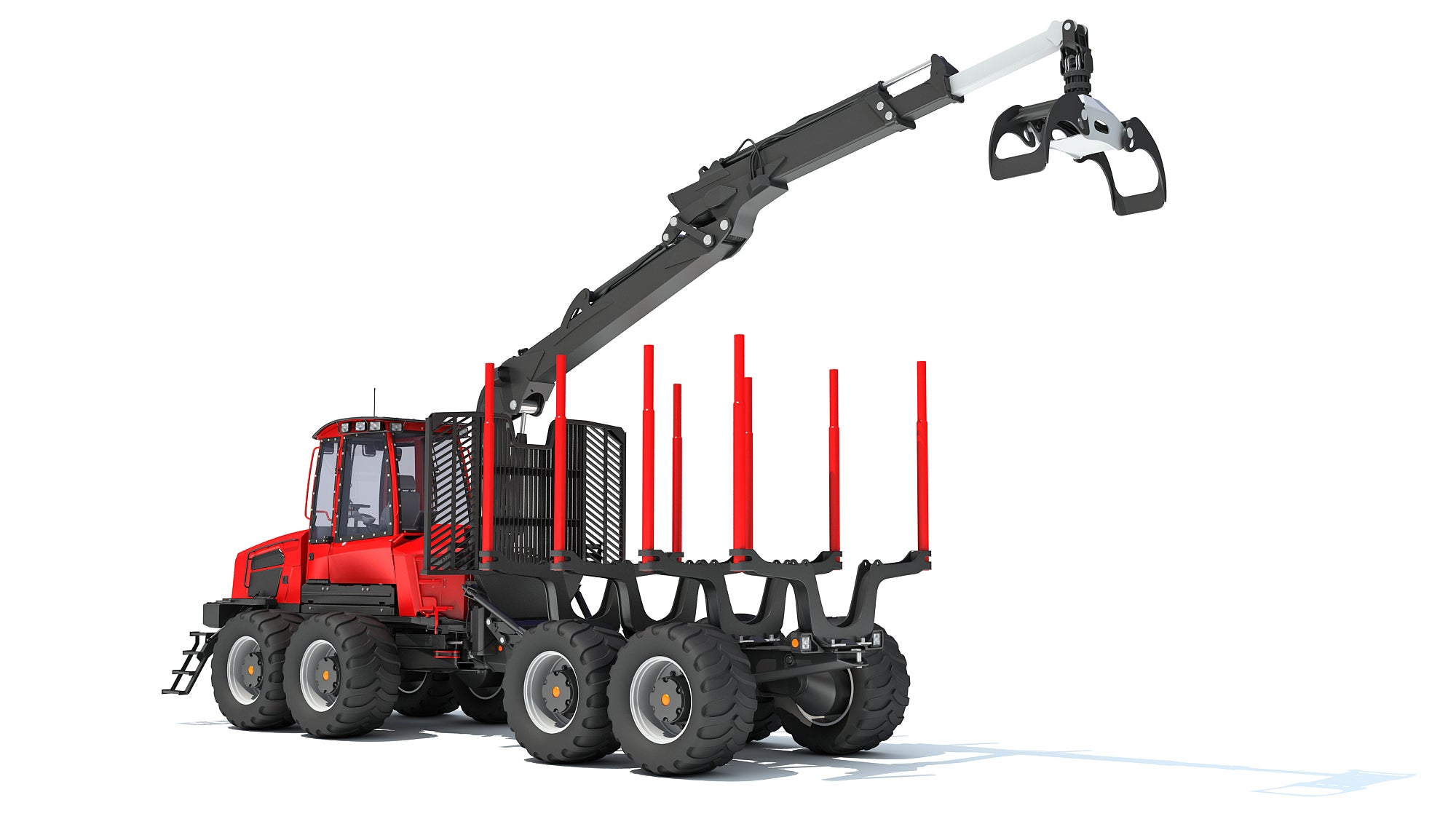 3D Forestry Forwarder
