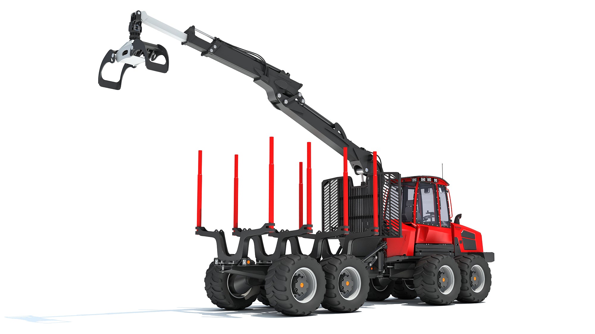 3D Forestry Forwarder
