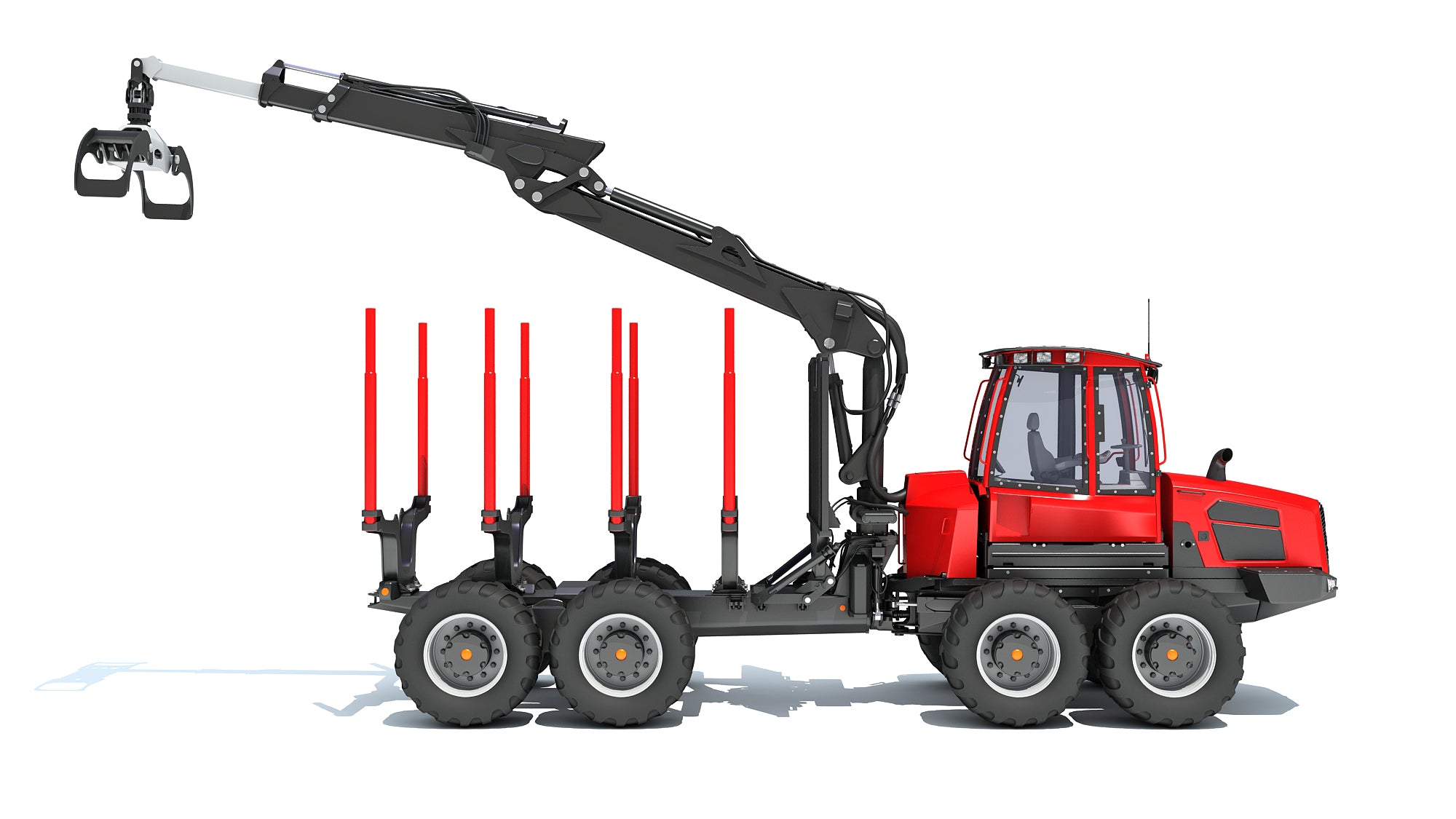 3D Forestry Forwarder