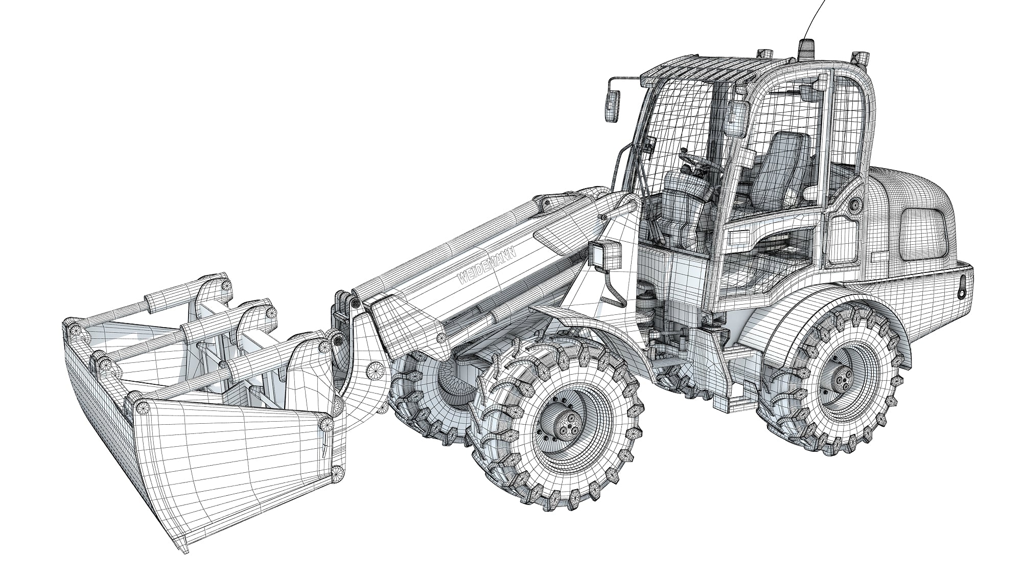 Forklift Bucket Telehandler