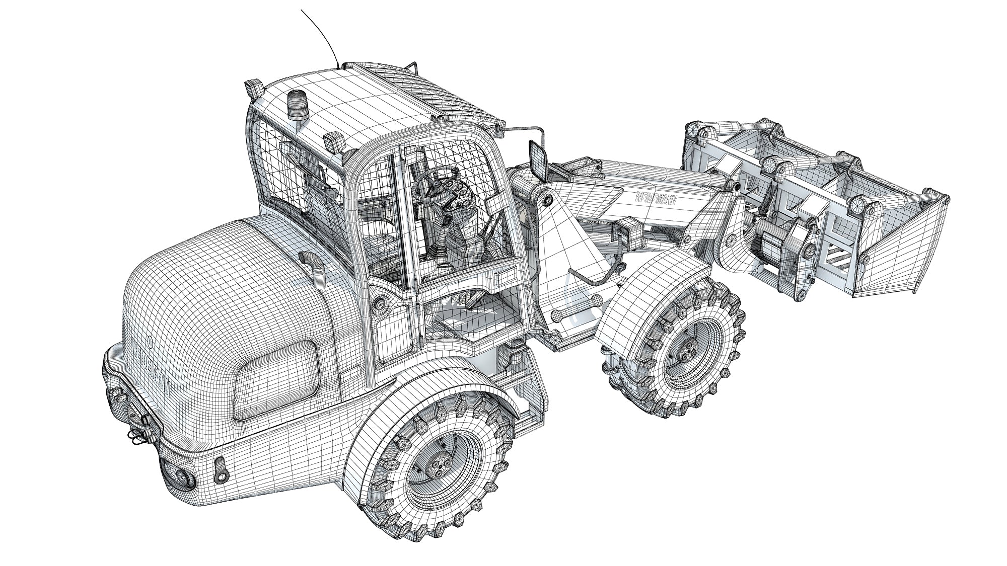 Forklift Bucket Telehandler